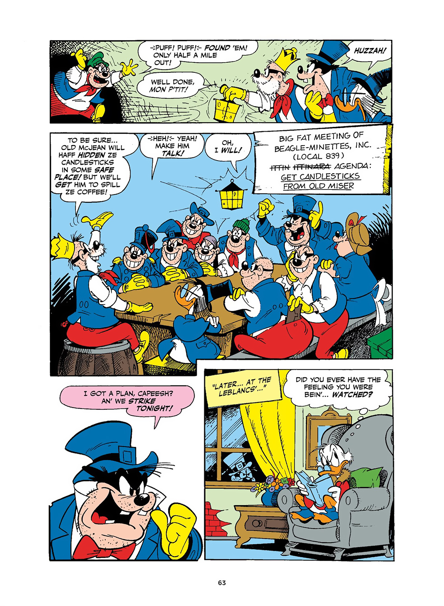 Uncle Scrooge and Donald Duck in Les Misérables and War and Peace (2023) issue 1 - Page 64