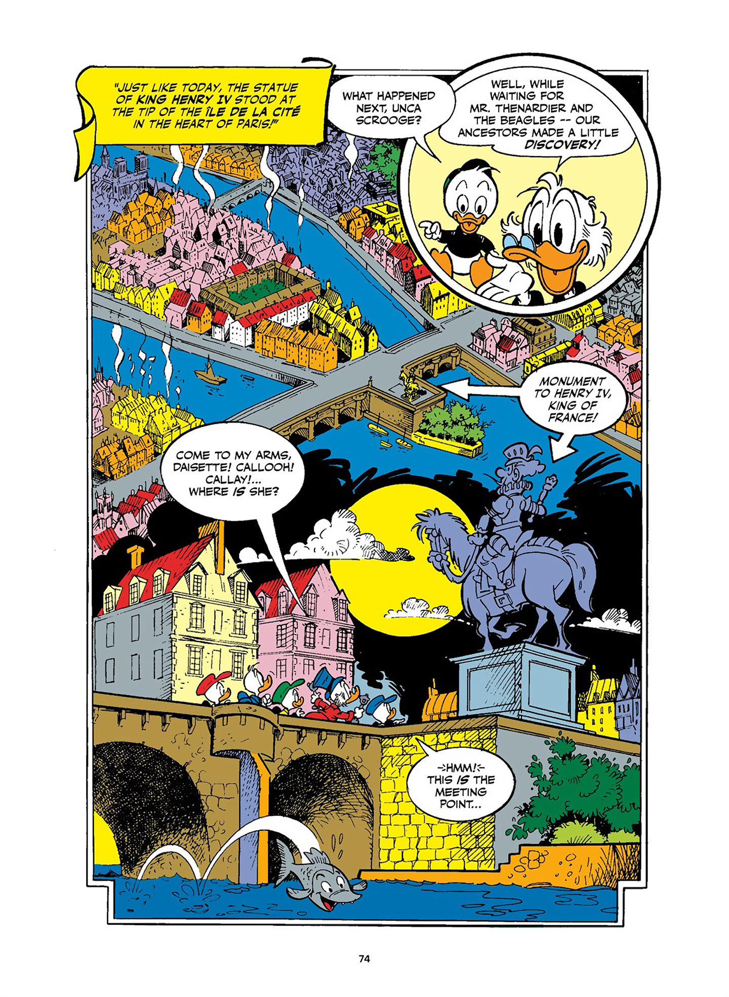 Uncle Scrooge and Donald Duck in Les Misérables and War and Peace (2023) issue 1 - Page 75