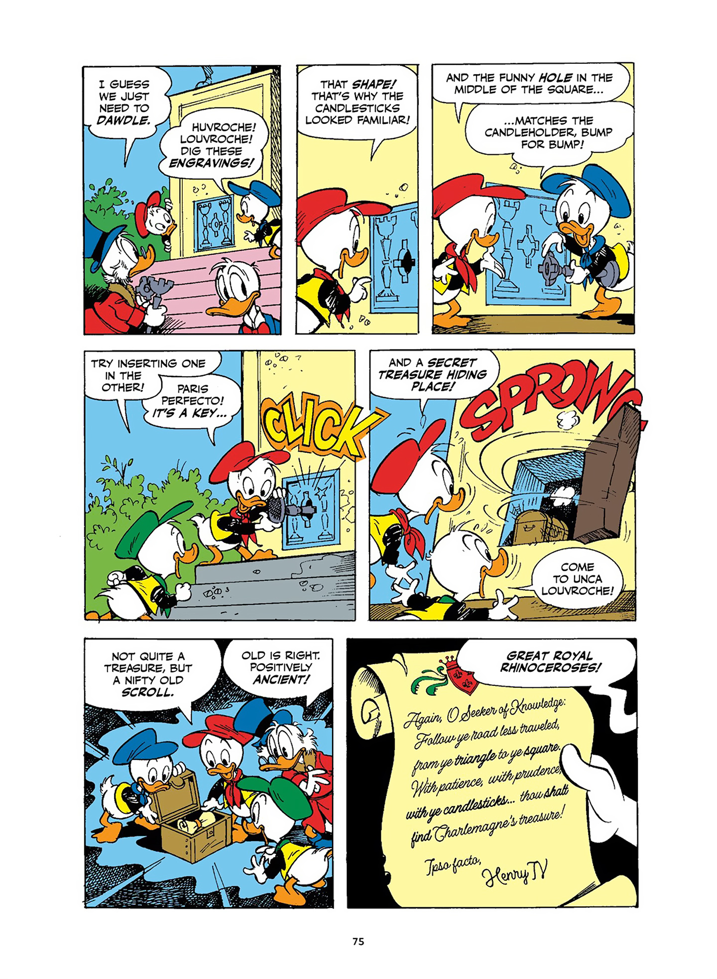 Uncle Scrooge and Donald Duck in Les Misérables and War and Peace (2023) issue 1 - Page 76