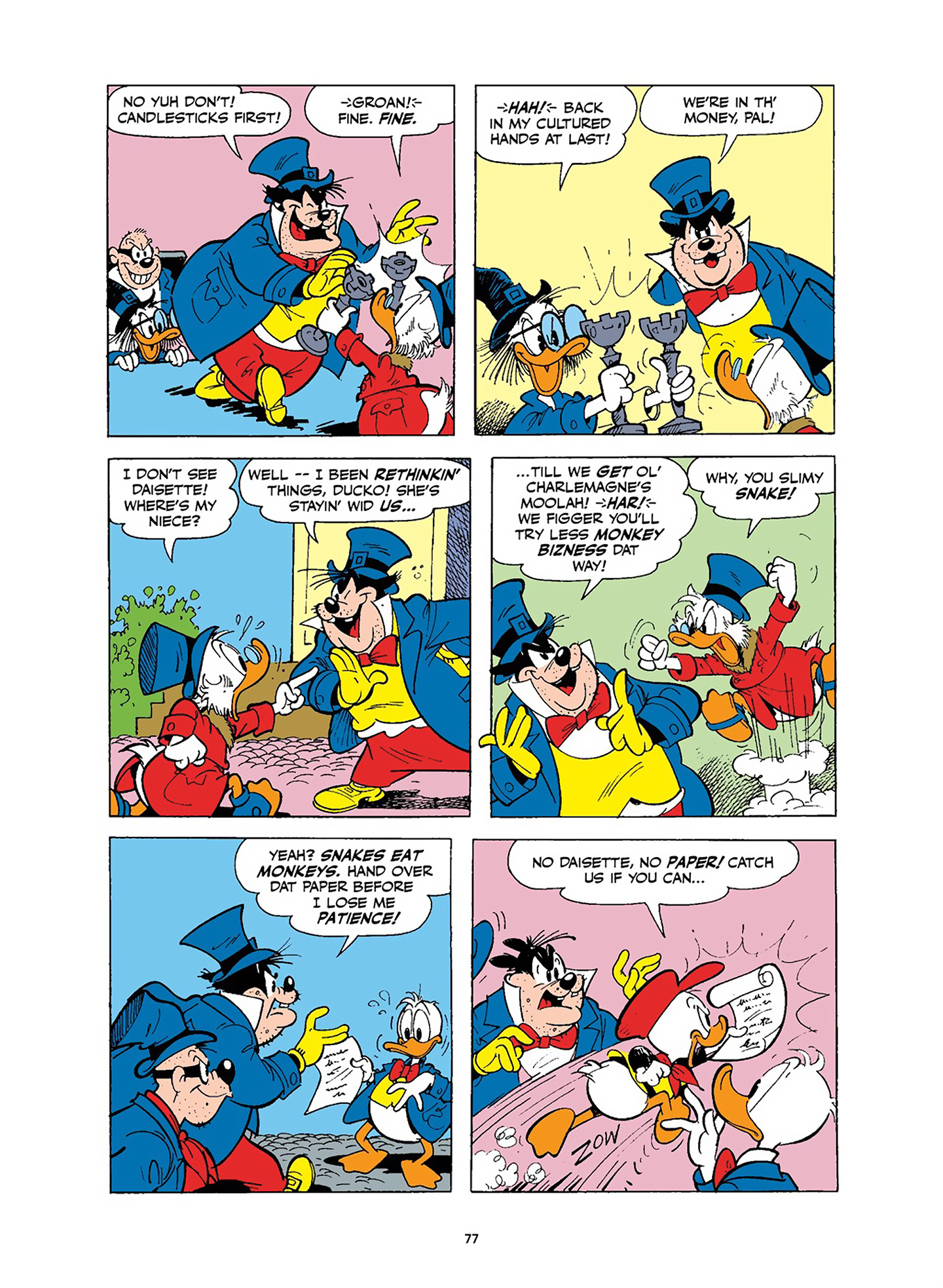 Uncle Scrooge and Donald Duck in Les Misérables and War and Peace (2023) issue 1 - Page 78