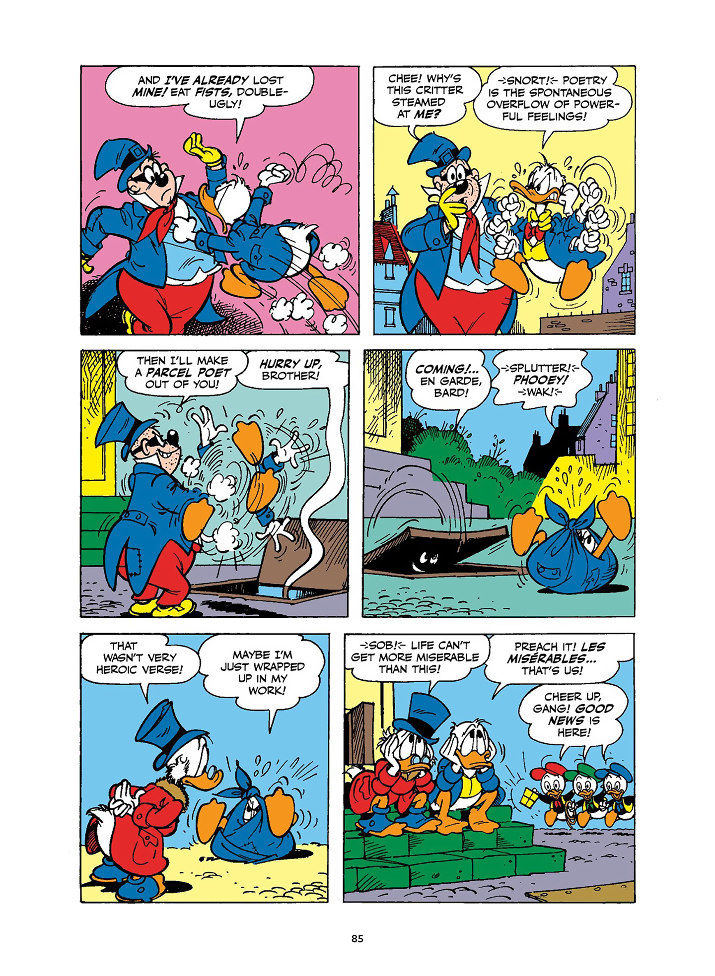 Uncle Scrooge and Donald Duck in Les Misérables and War and Peace (2023) issue 1 - Page 86