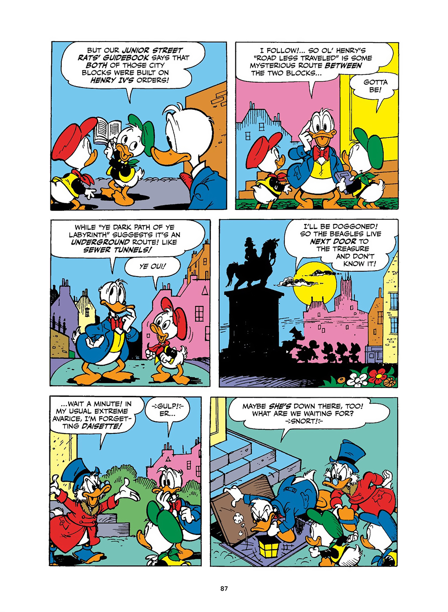 Uncle Scrooge and Donald Duck in Les Misérables and War and Peace (2023) issue 1 - Page 88