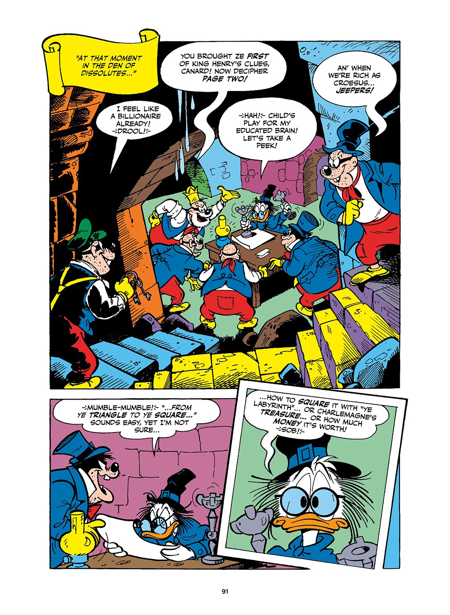 Uncle Scrooge and Donald Duck in Les Misérables and War and Peace (2023) issue 1 - Page 92