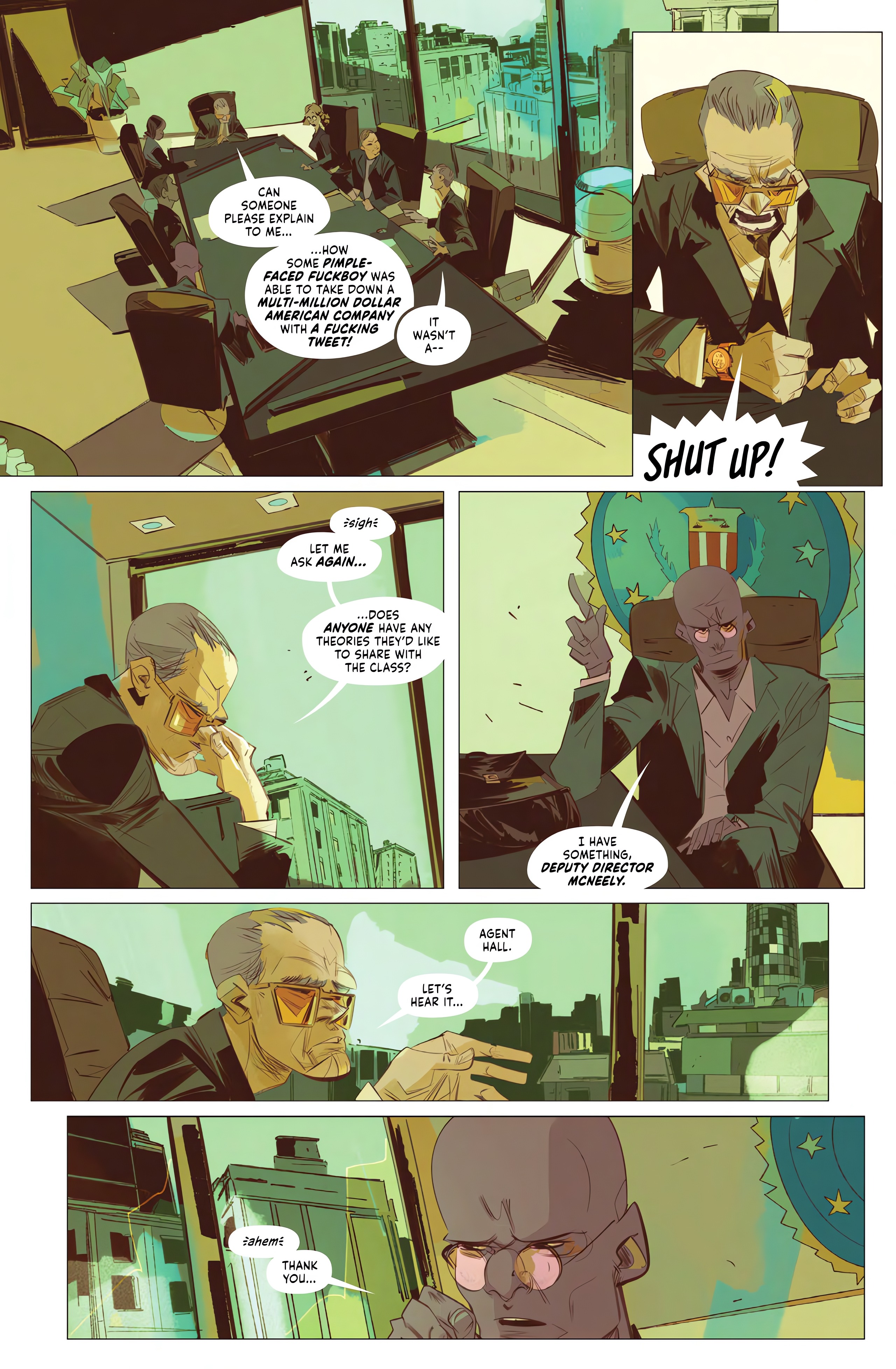 <{ $series->title }} issue 1 - Page 9