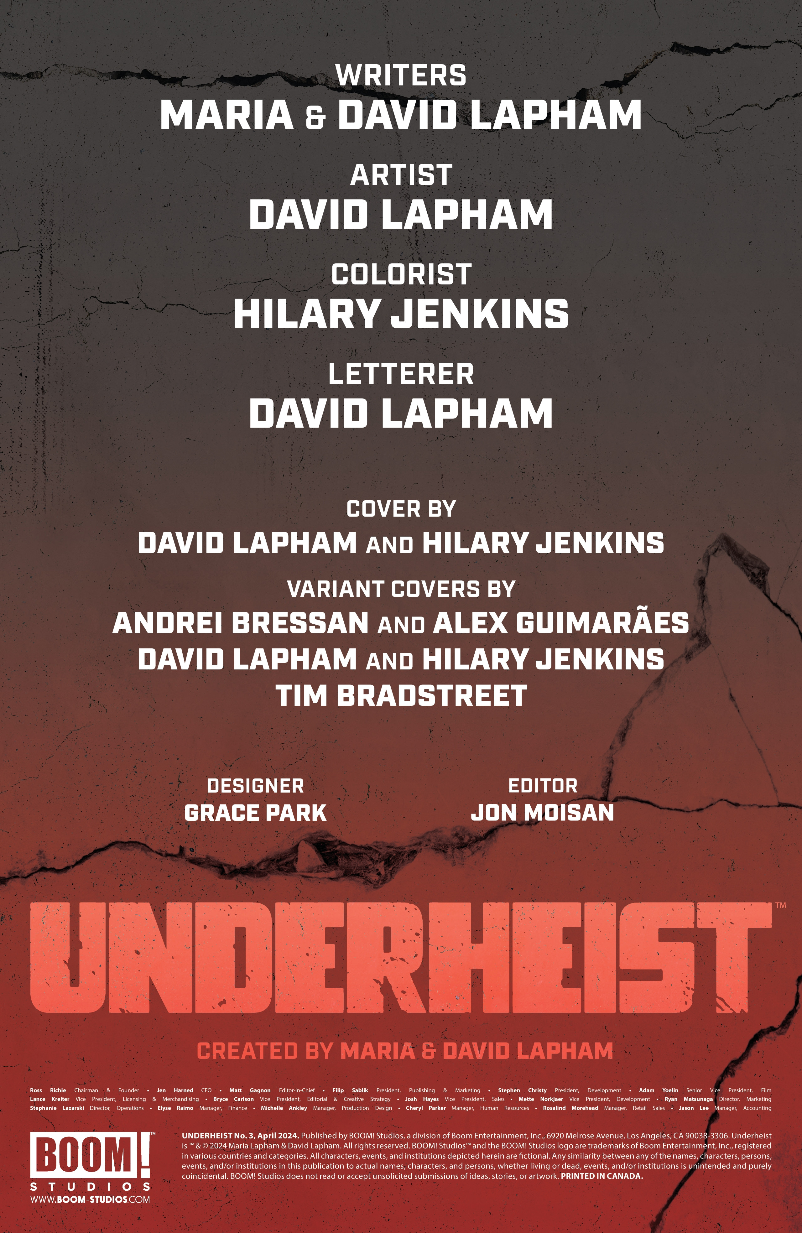 Underheist (2023-) issue 3 - Page 2