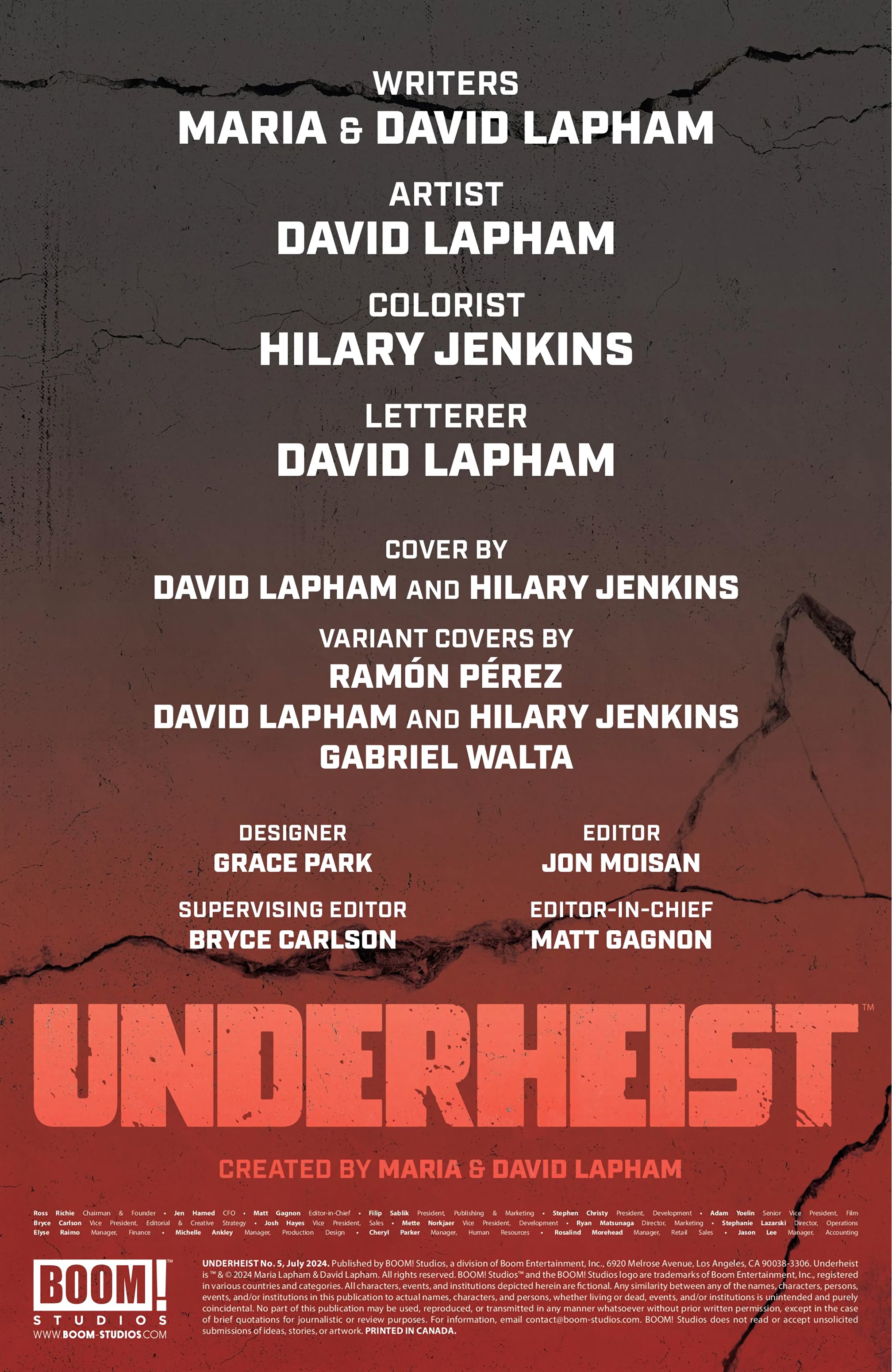 Underheist (2023-) issue 5 - Page 2