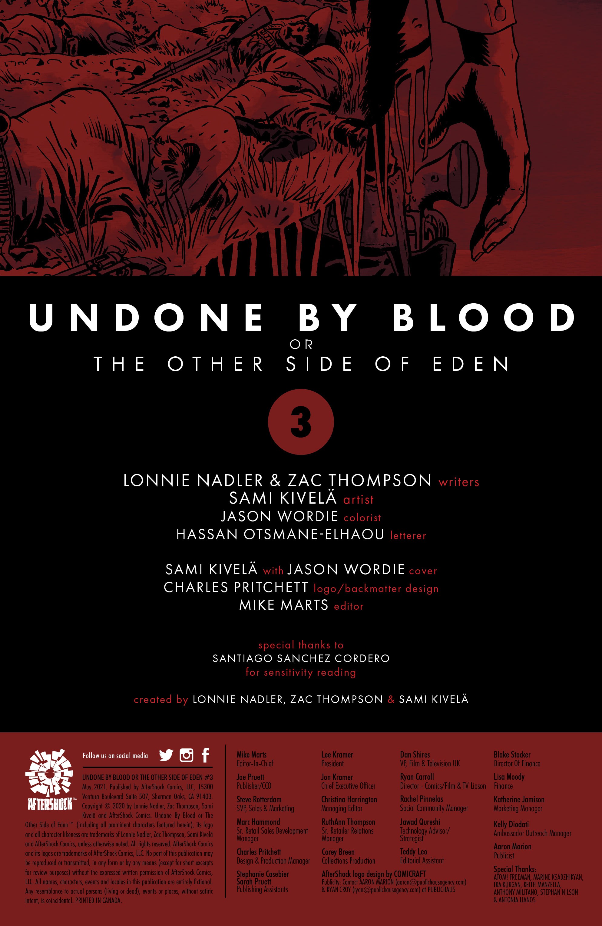 Undone By Blood Vol. 2: The Other side of Eden (2021-): Chapter 2 - Page 2