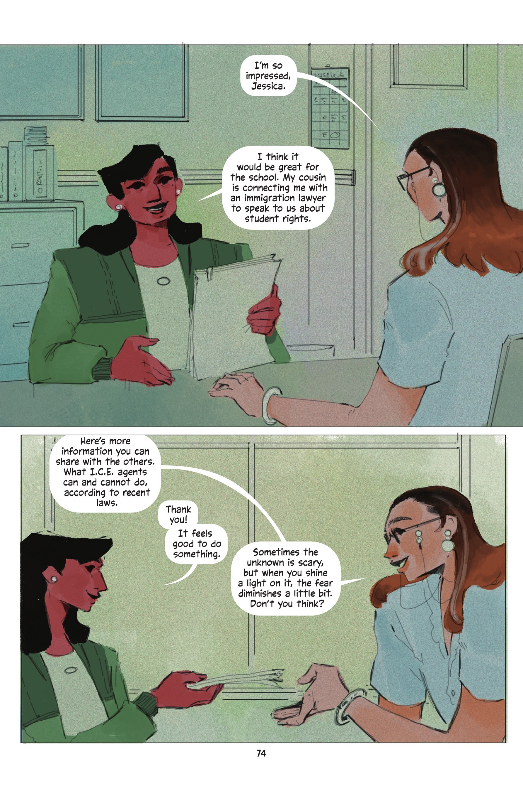 Unearthed: A Jessica Cruz Story (2021) issue 1 - Page 70