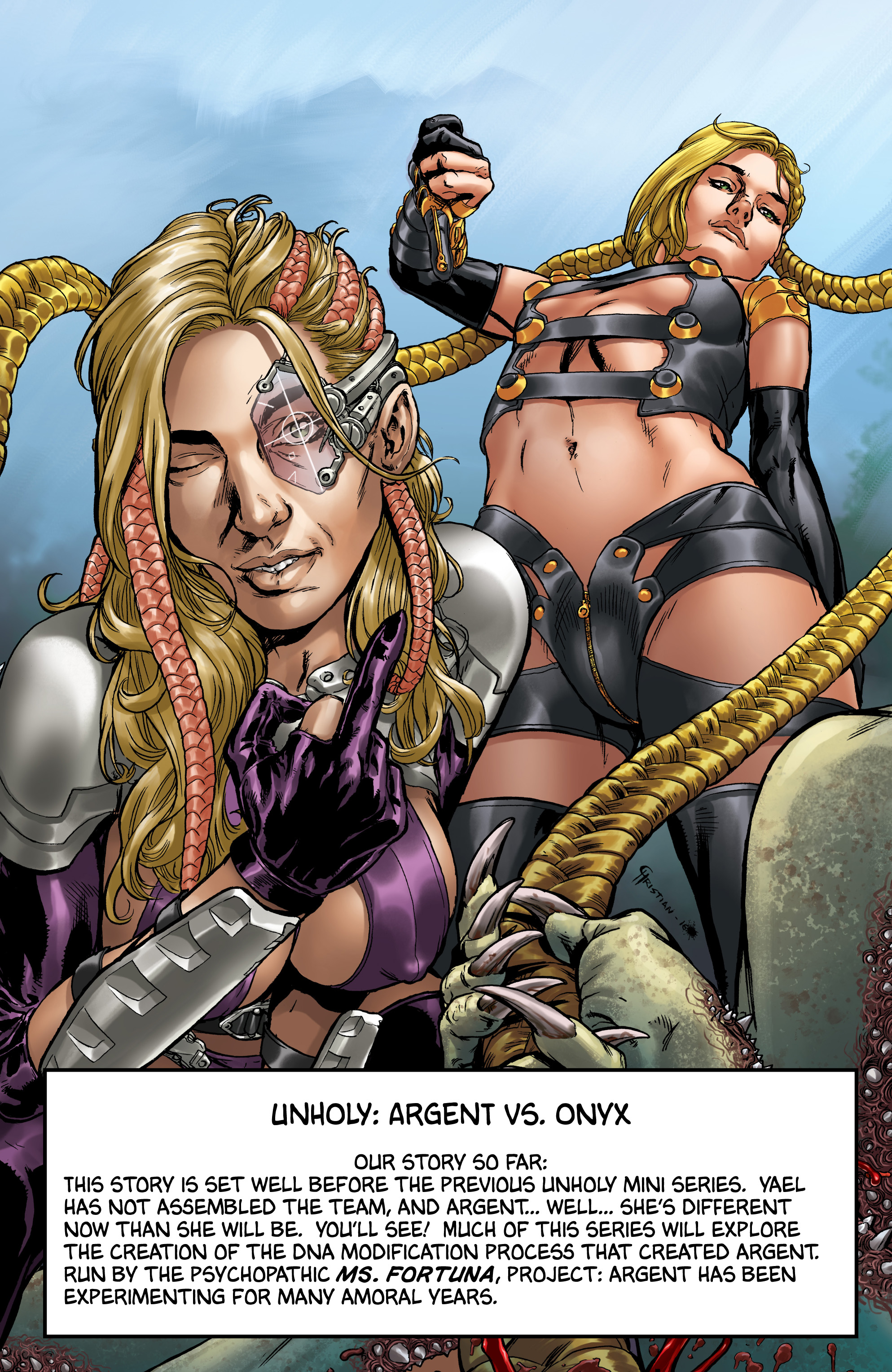 UnHoly: Argent vs Onyx (2019-) (ADULT): Chapter 0 - Page 4