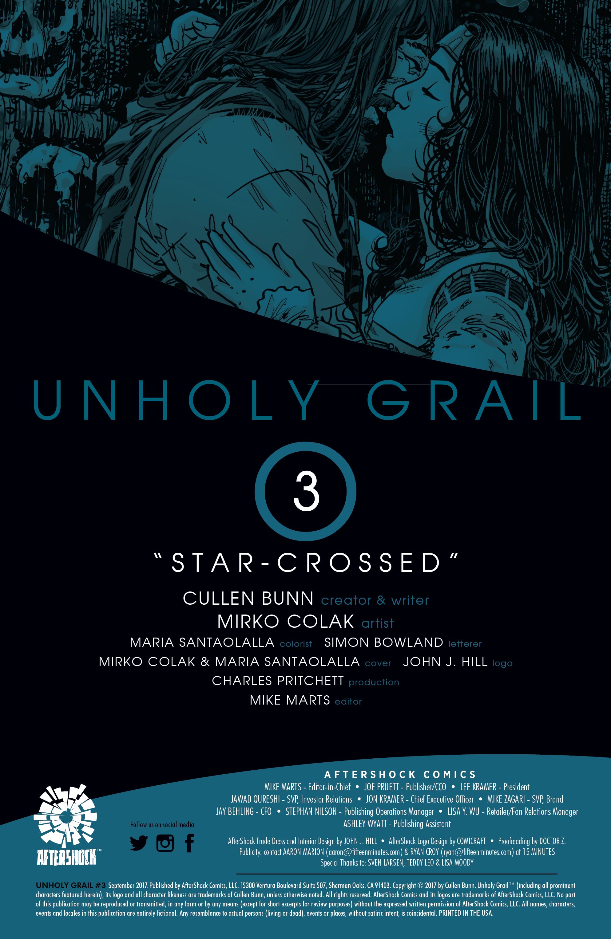 Unholy Grail (2017): Chapter 3 - Page 2