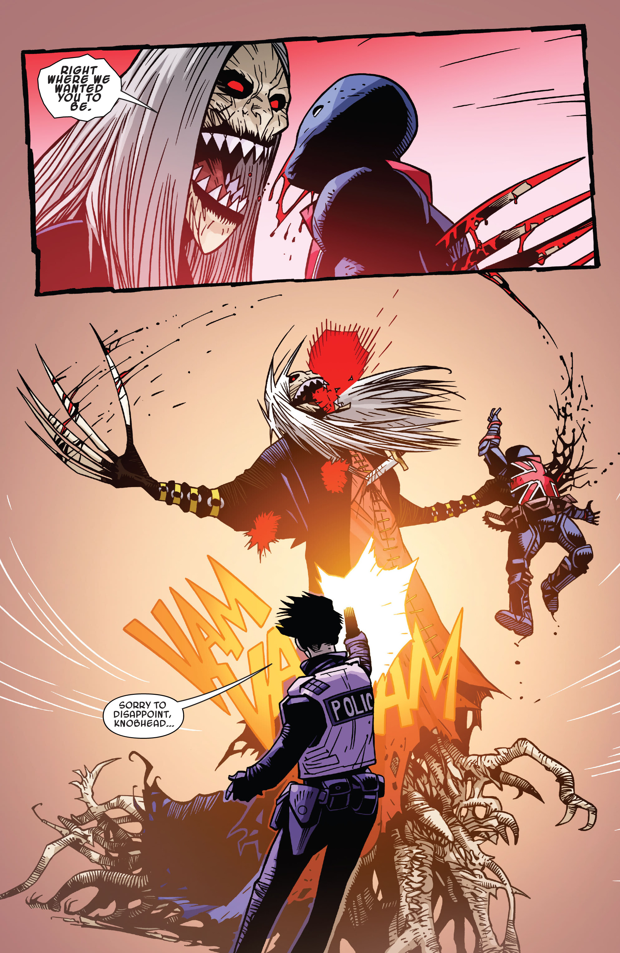 Union Jack the Ripper: Blood Hunt (2024-) issue 3 - Page 12