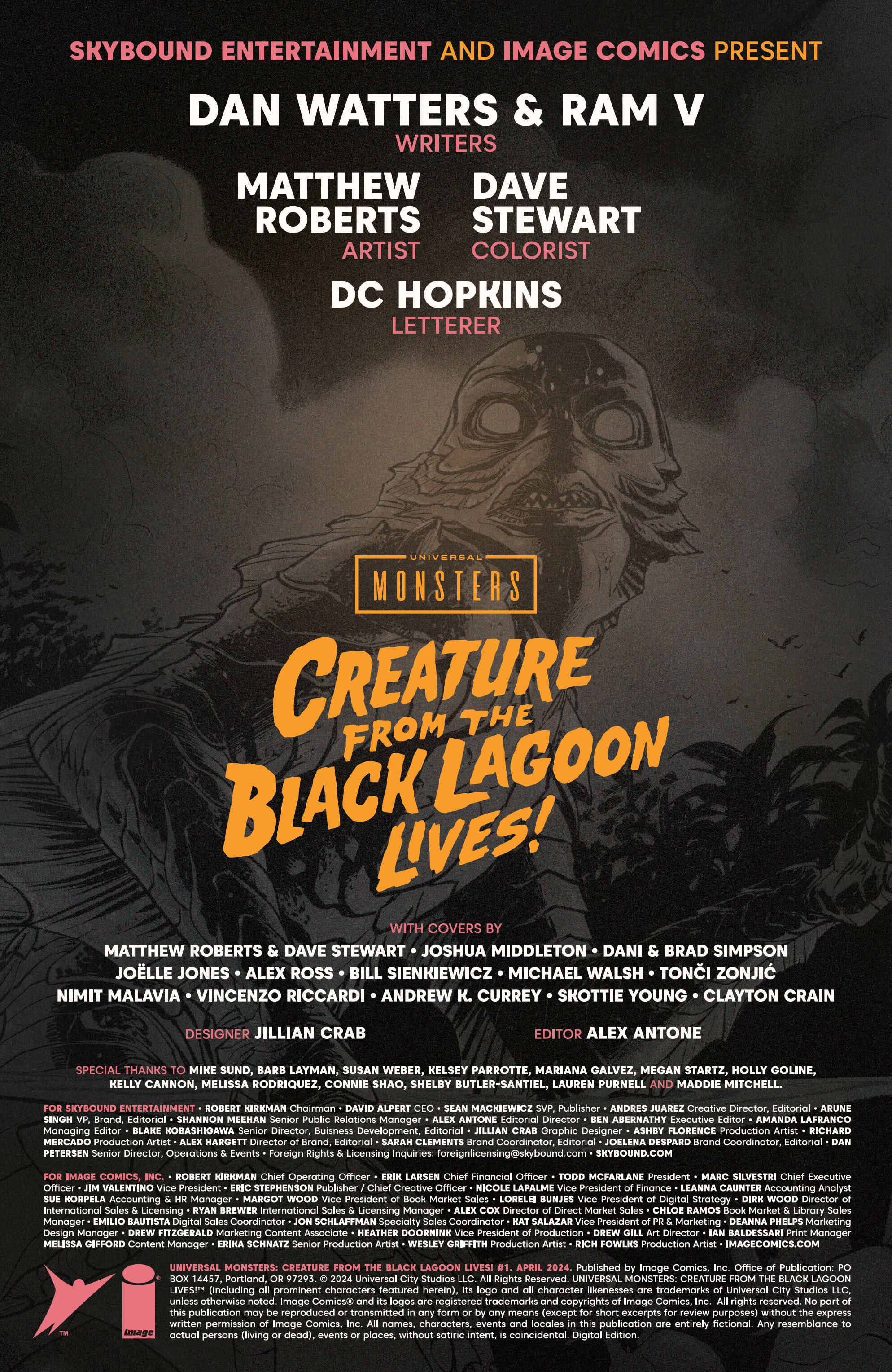 Universal Monsters: Creature From The Black Lagoon Lives! (2024-): Chapter 1 - Page 2