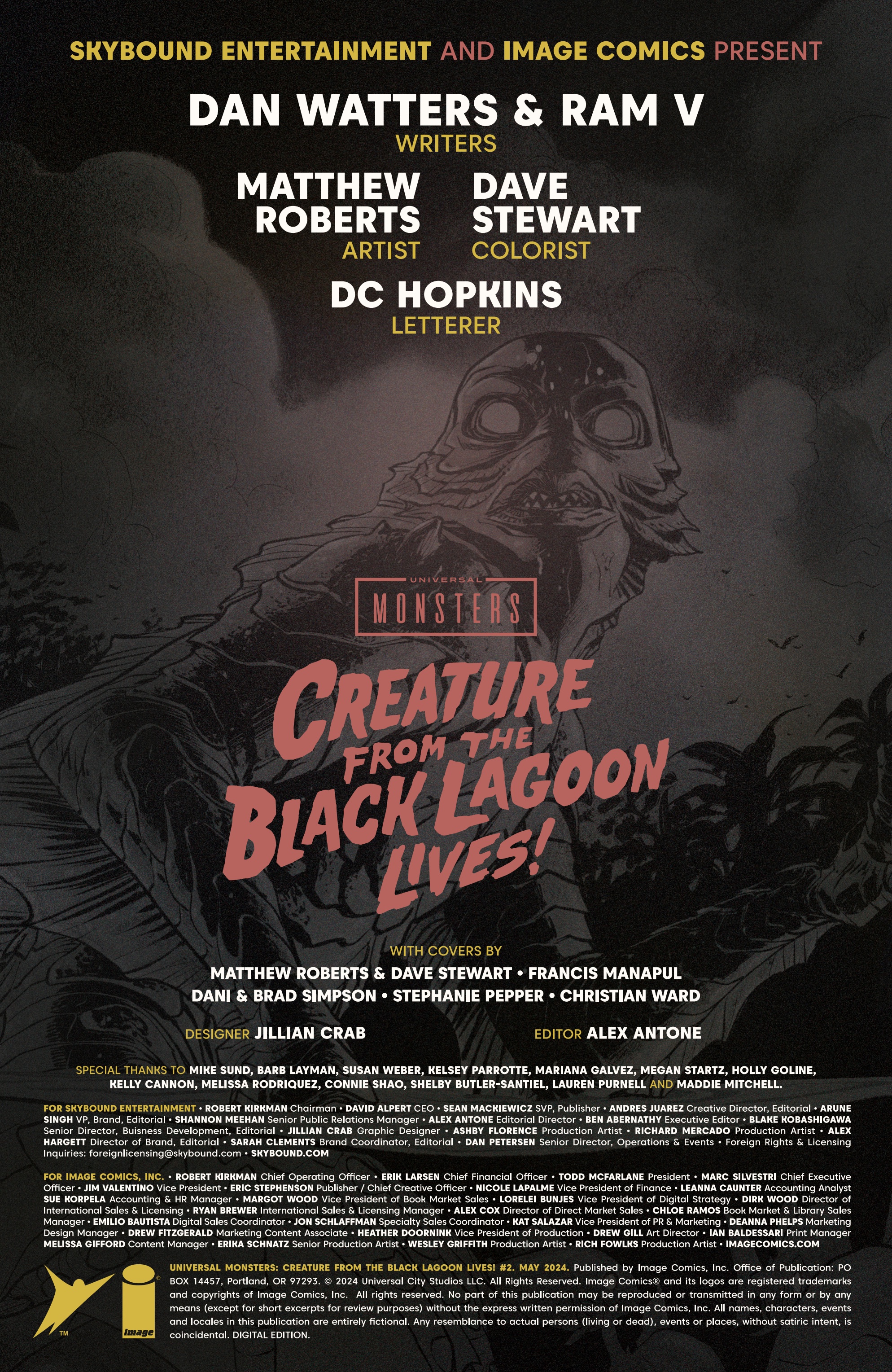 Universal Monsters: Creature From The Black Lagoon Lives! (2024-) issue 2 - Page 2