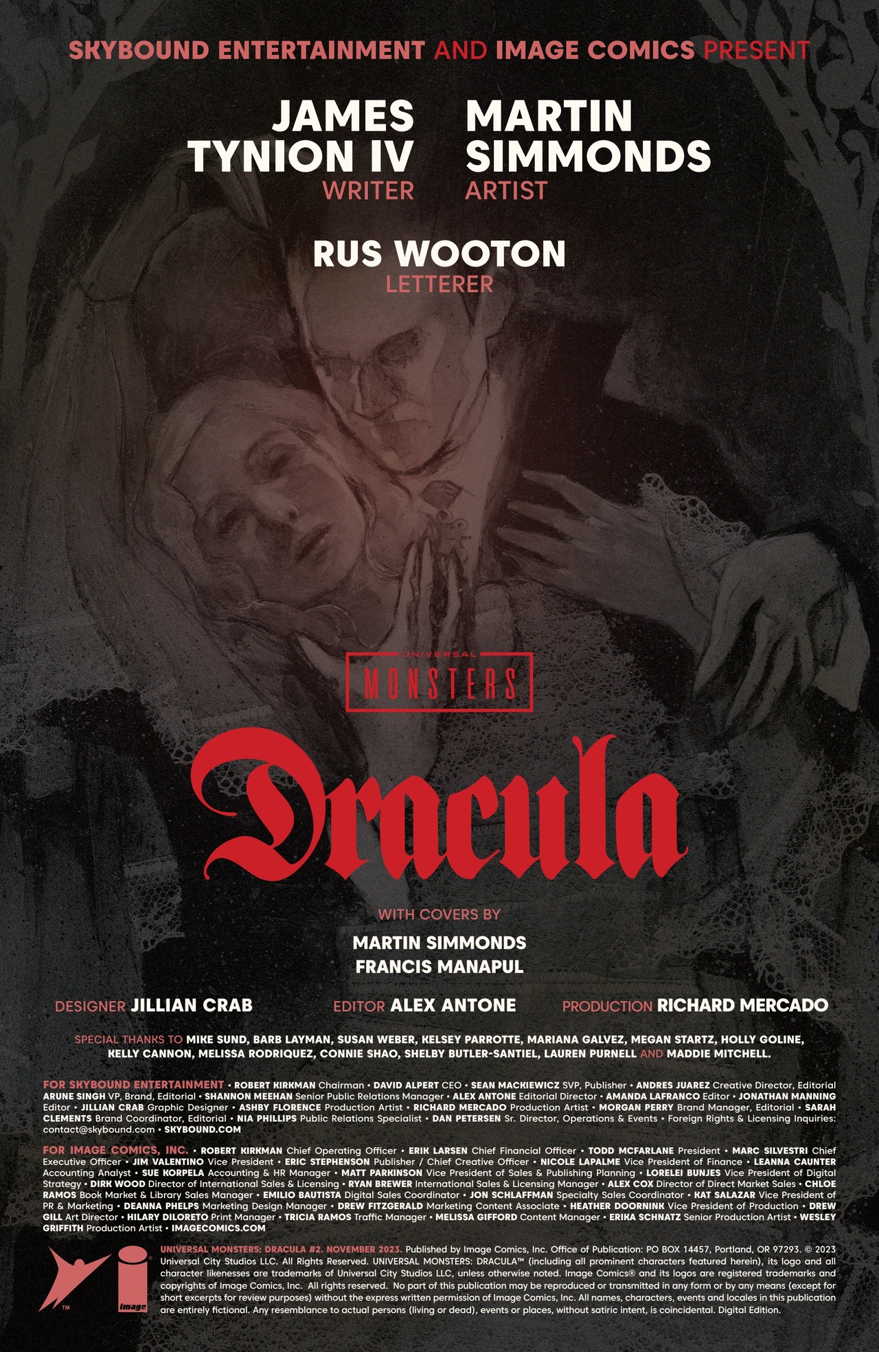 Universal Monsters: Dracula (2023-) issue 2 - Page 2