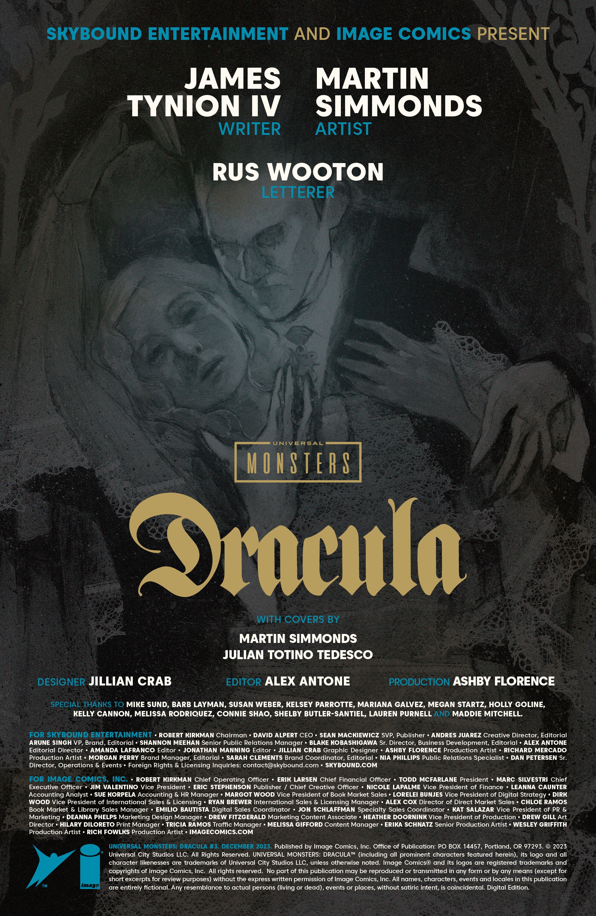 Universal Monsters: Dracula (2023-) issue 3 - Page 2