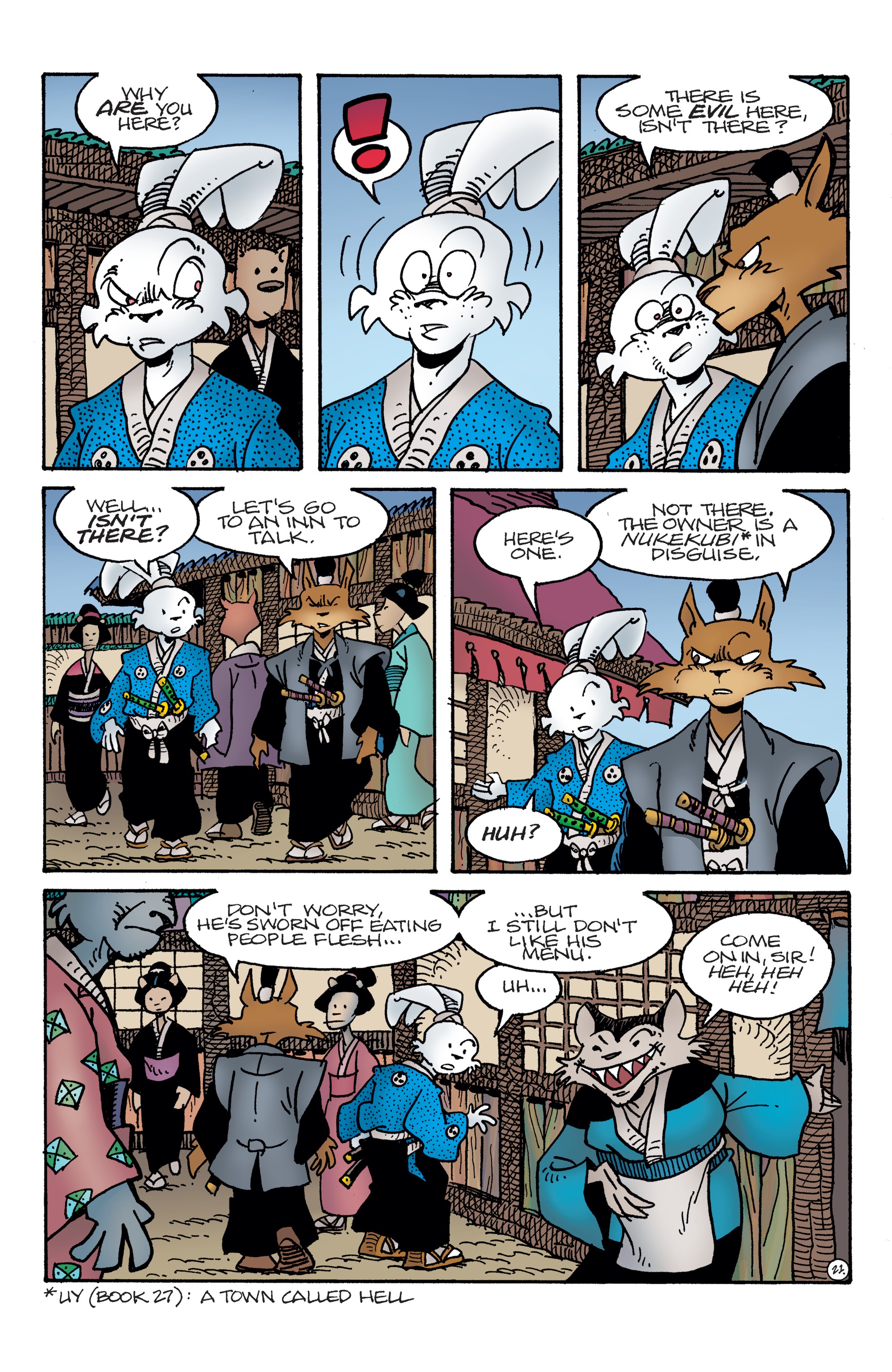 Usagi Yojimbo (2019-) issue 1 - Page 22