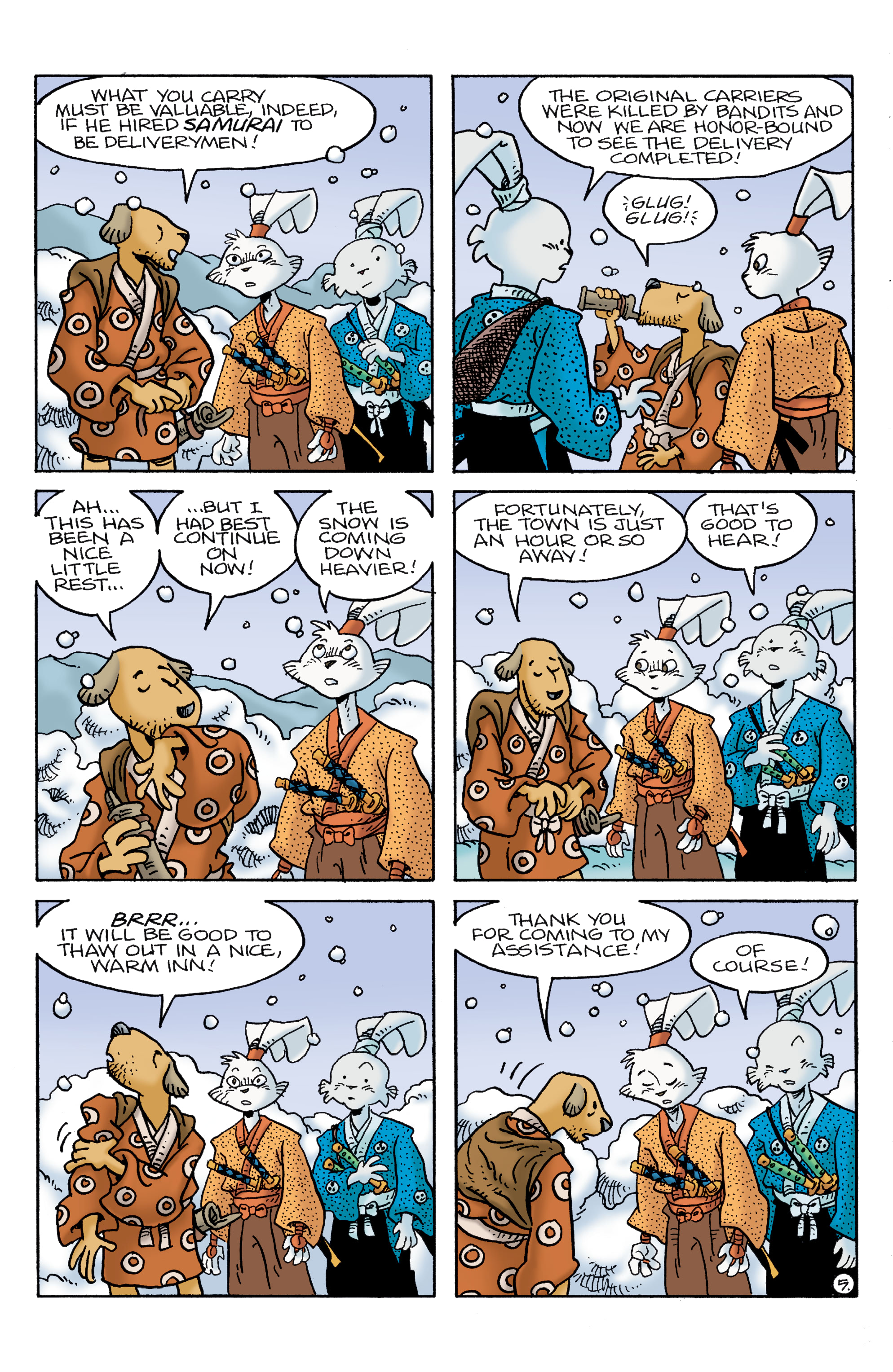 Usagi Yojimbo (2019-) issue 29 - Page 7