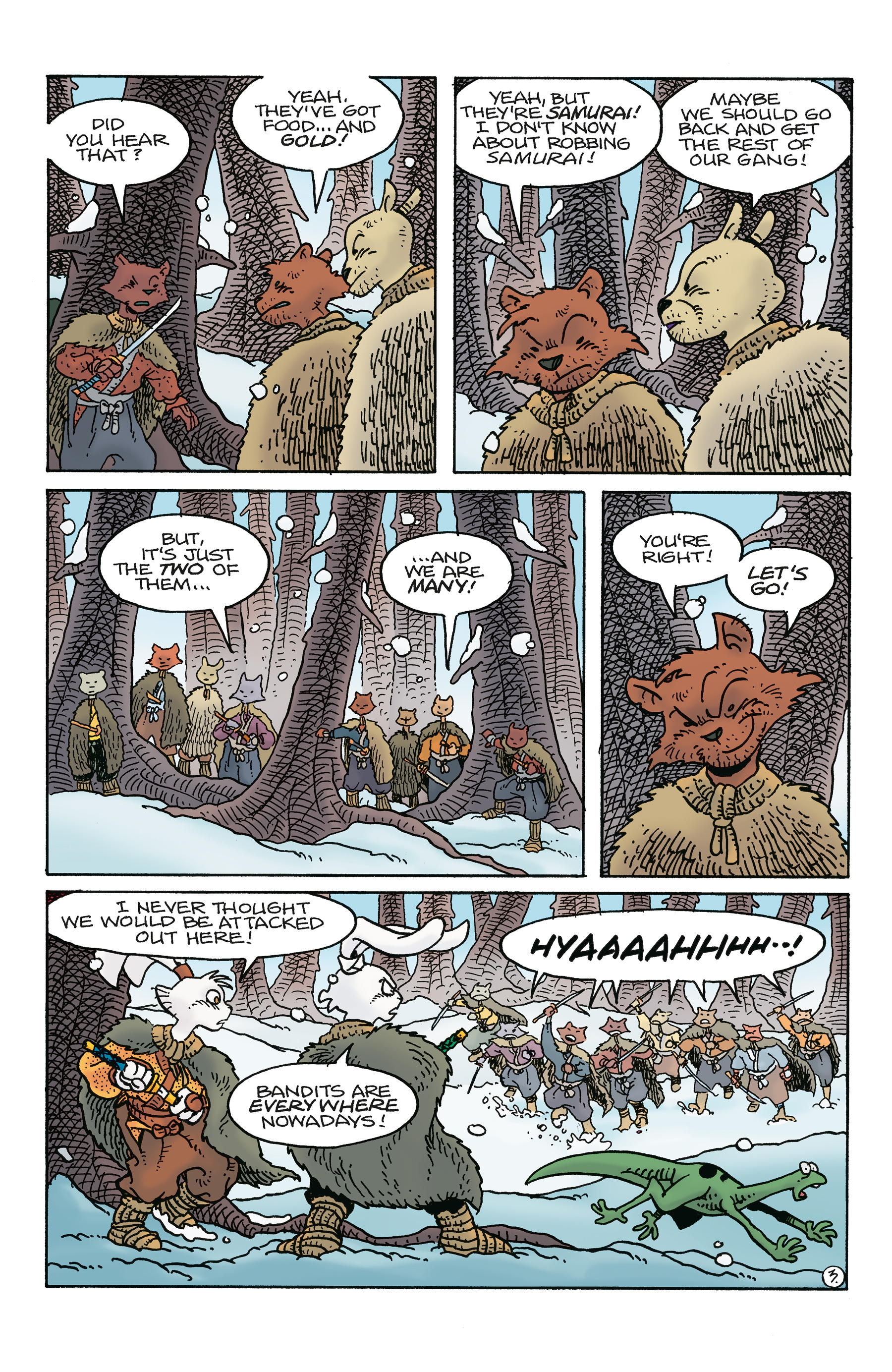 Usagi Yojimbo: Ice and Snow (2023-) issue 1 - Page 5