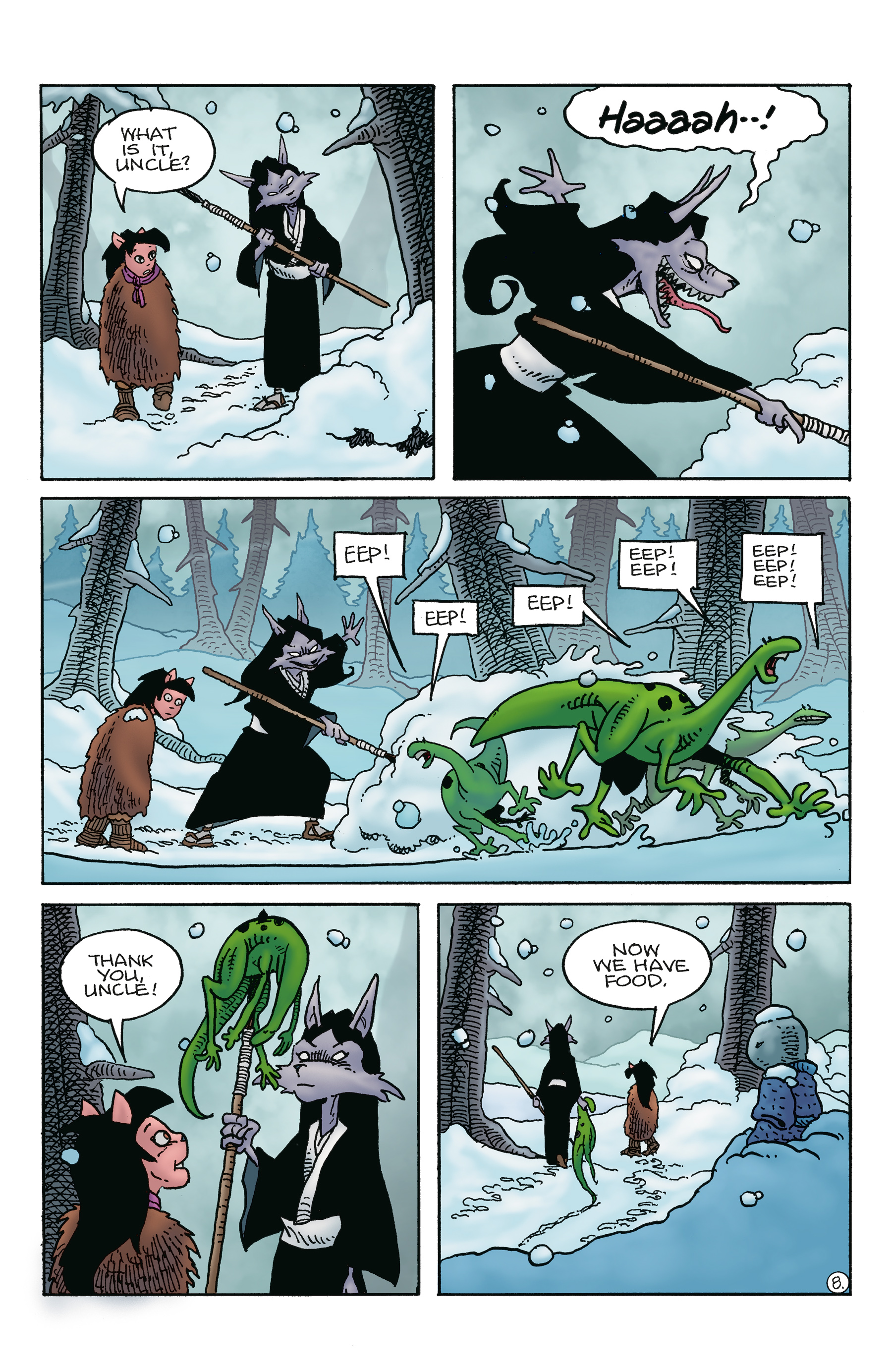 Usagi Yojimbo: Ice and Snow (2023-) issue 1 - Page 10