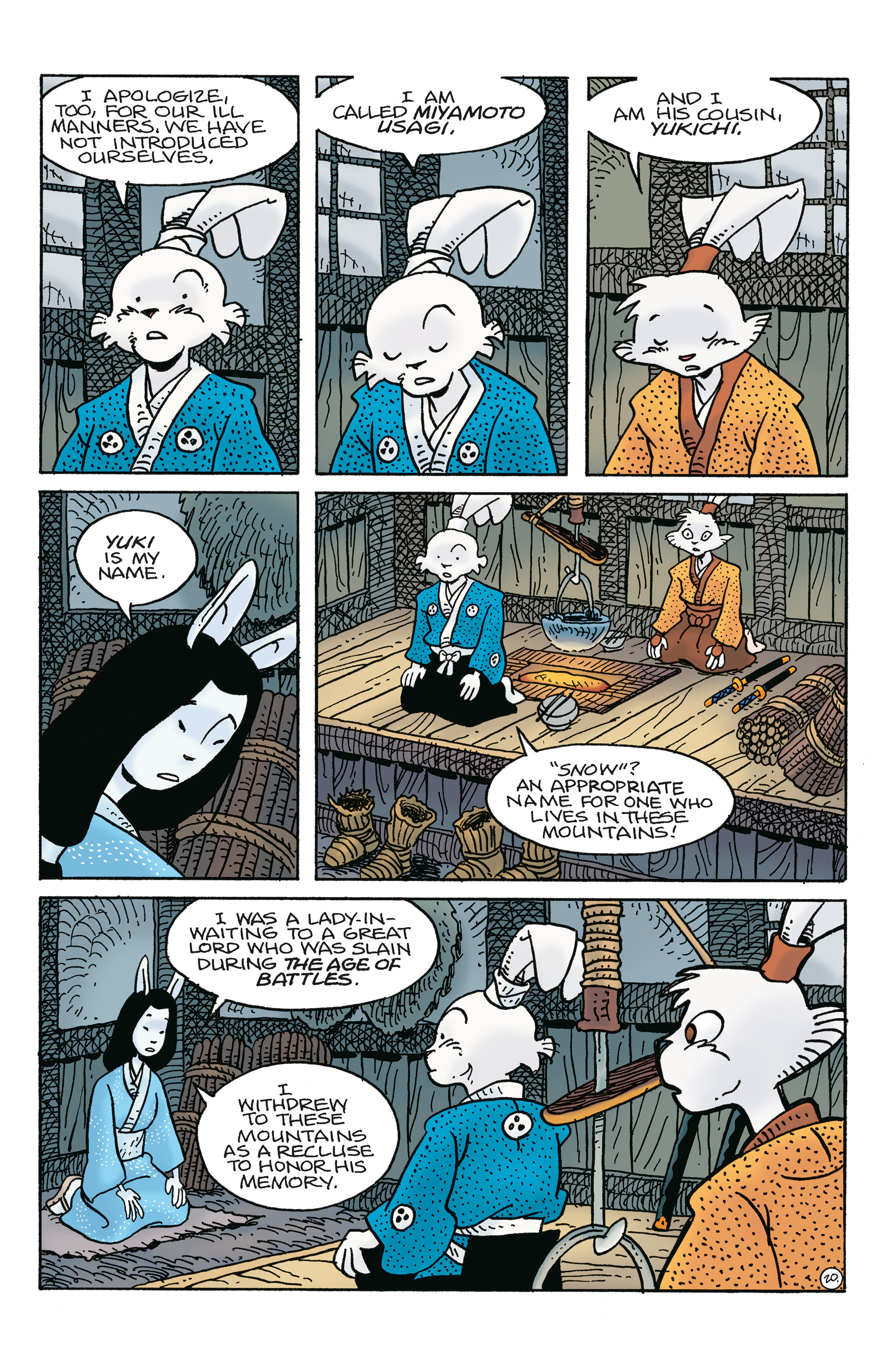 Usagi Yojimbo: Ice and Snow (2023-) issue 1 - Page 22