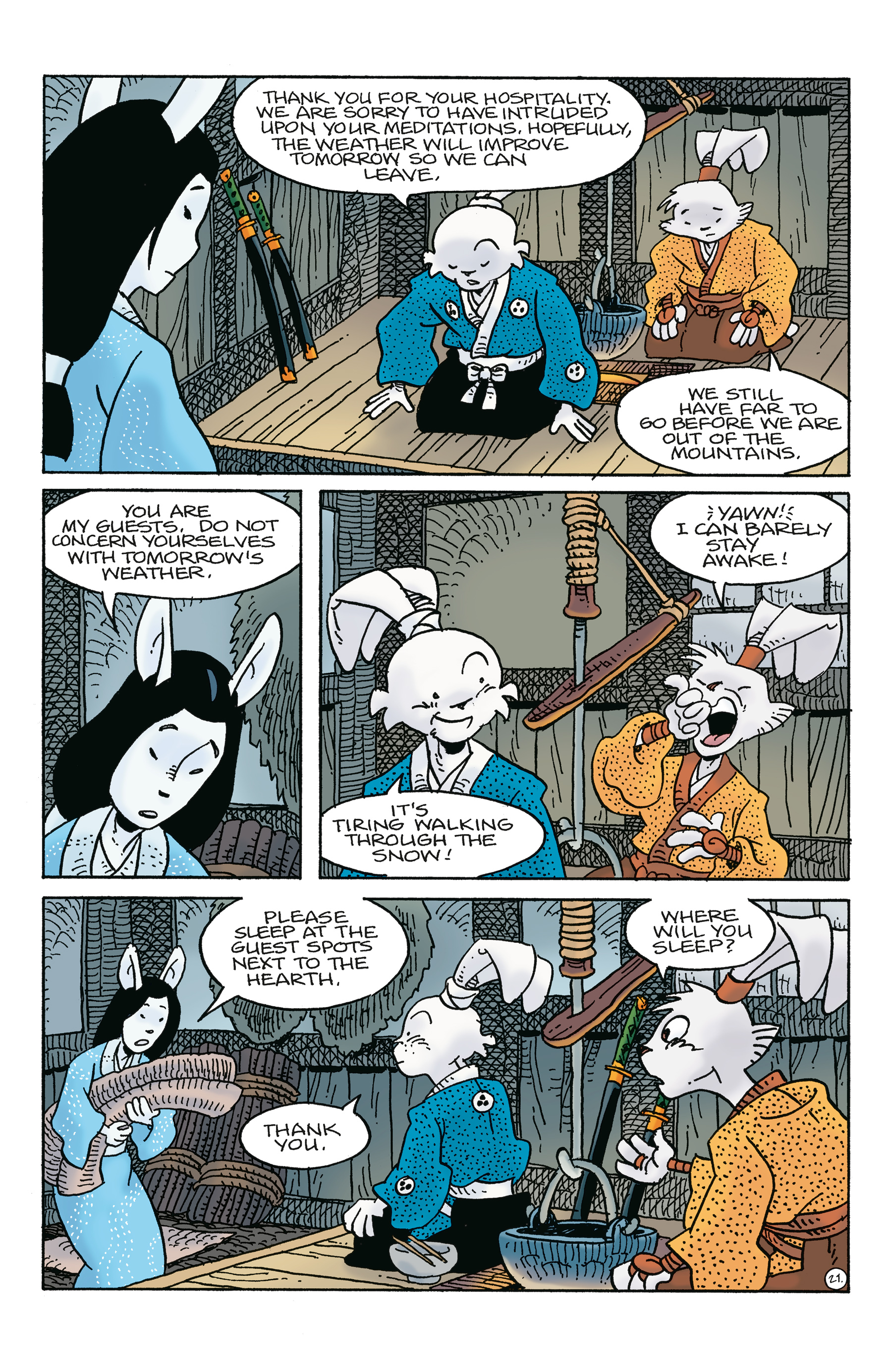 Usagi Yojimbo: Ice and Snow (2023-) issue 1 - Page 23