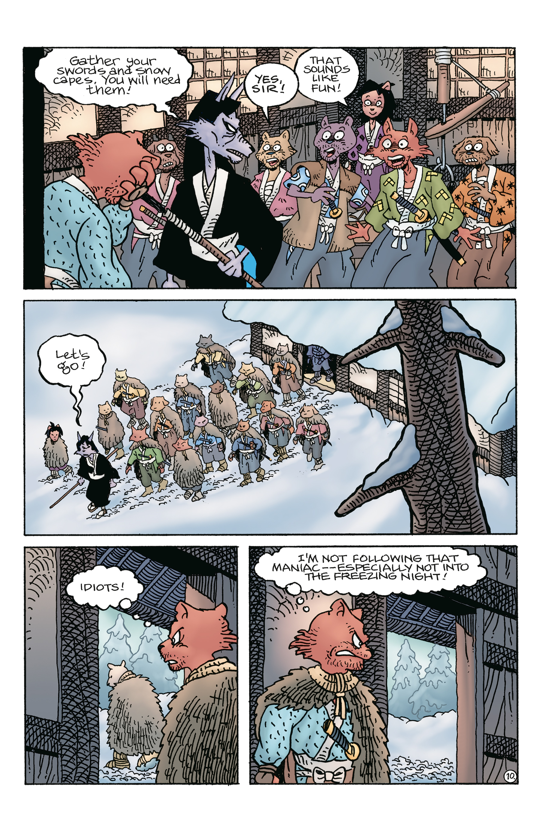 Usagi Yojimbo: Ice and Snow (2023-) issue 2 - Page 12