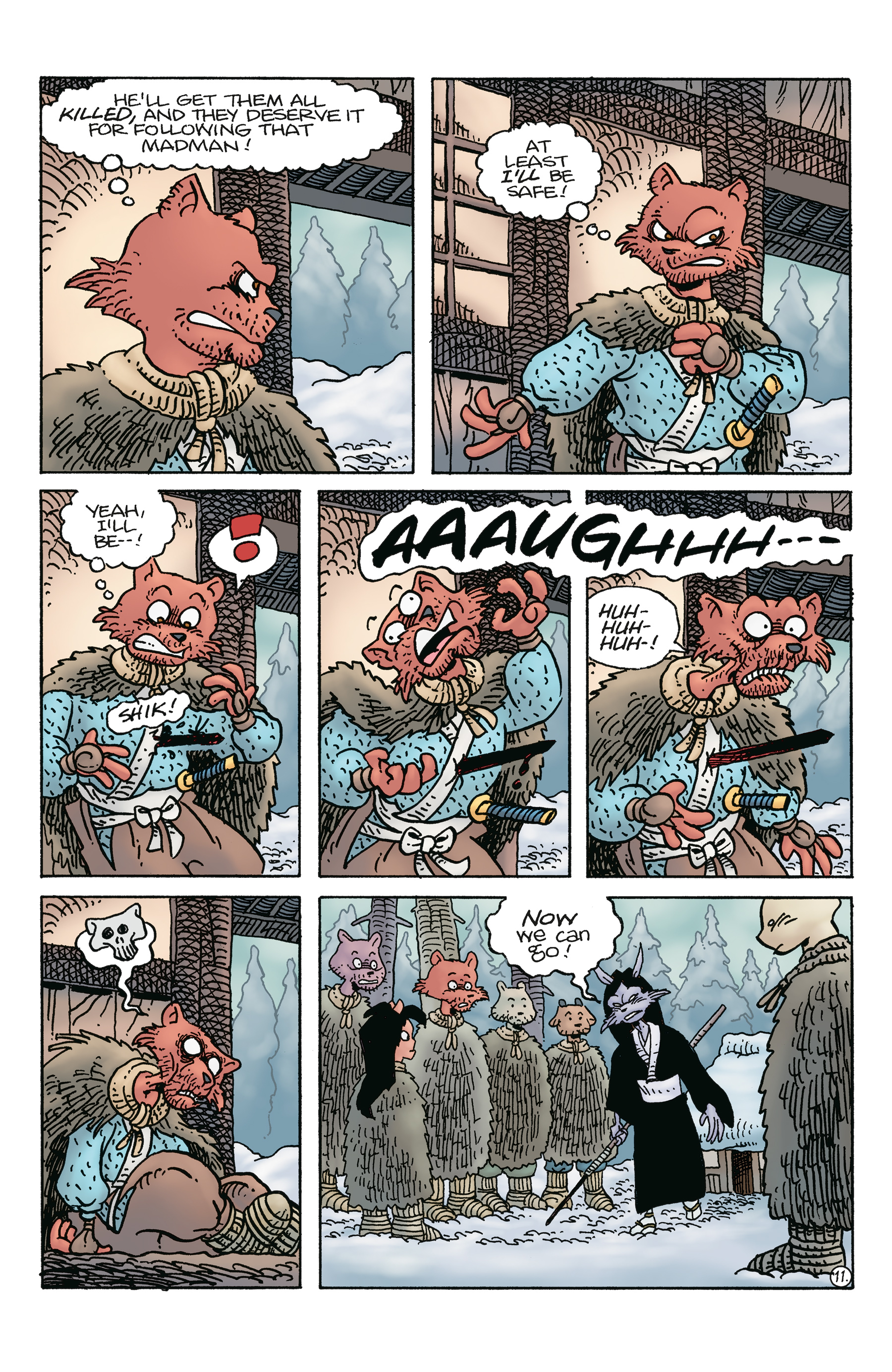 Usagi Yojimbo: Ice and Snow (2023-) issue 2 - Page 13