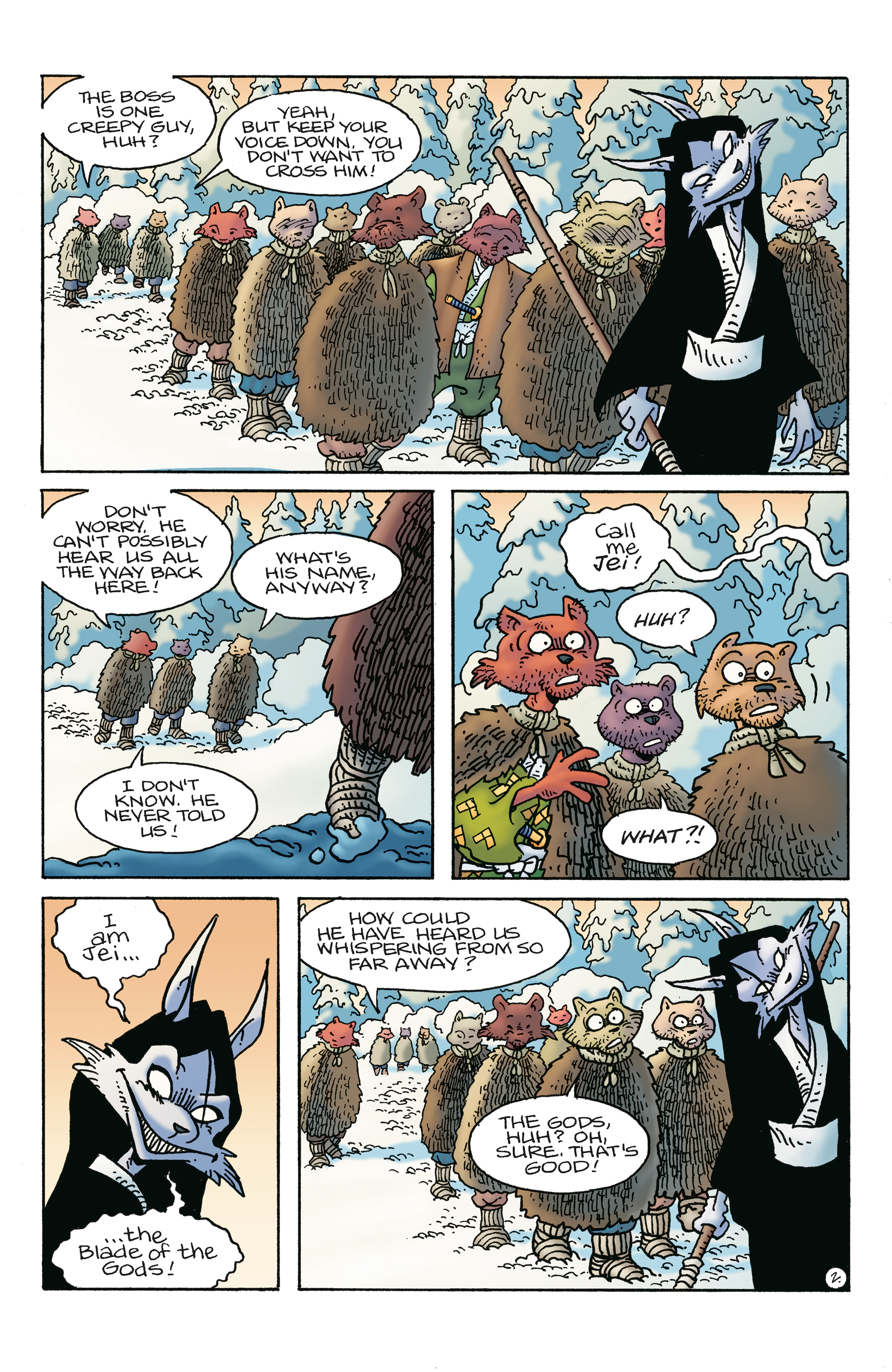 Usagi Yojimbo: Ice and Snow (2023-) issue 3 - Page 4