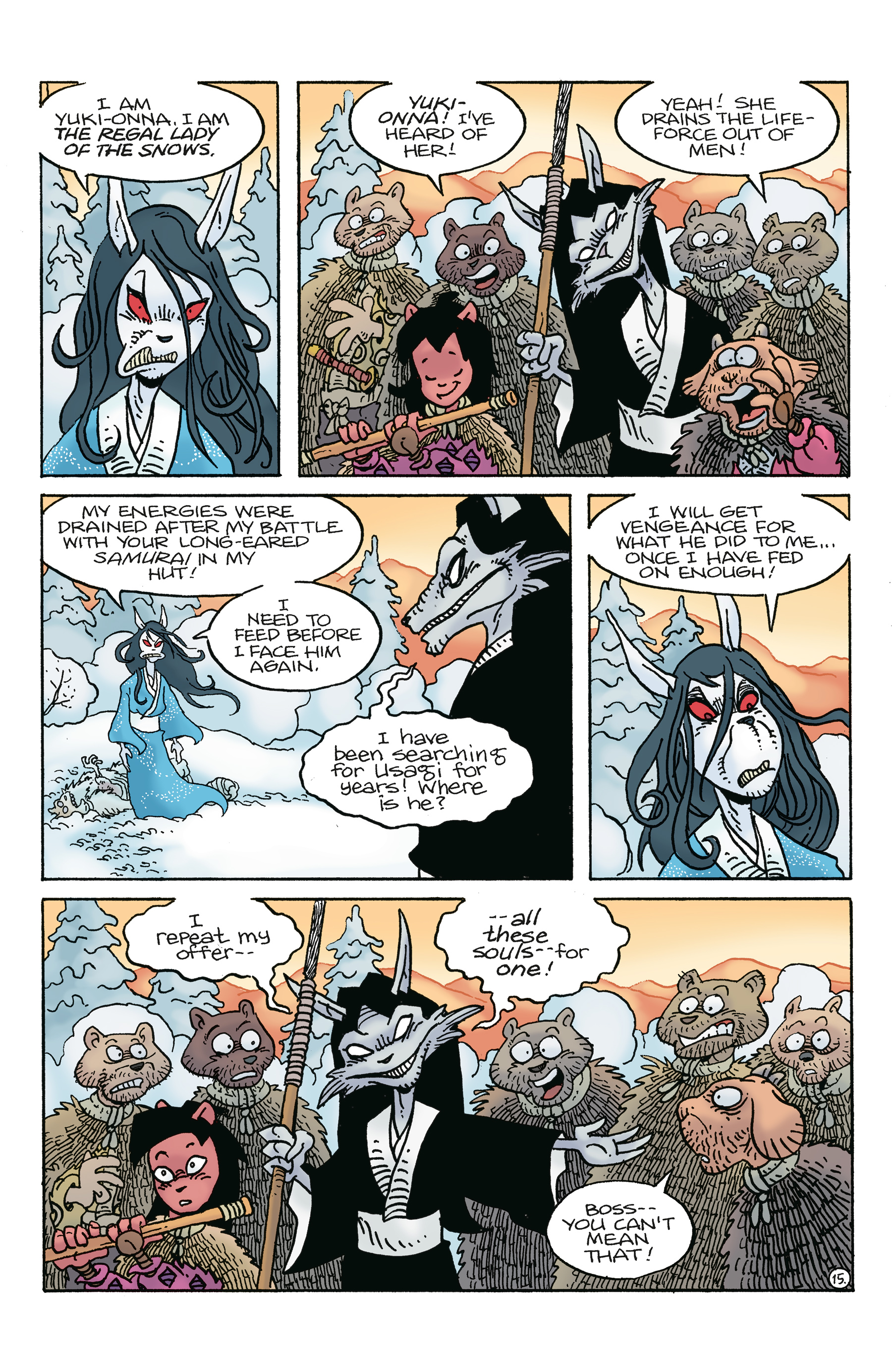 Usagi Yojimbo: Ice and Snow (2023-) issue 3 - Page 17