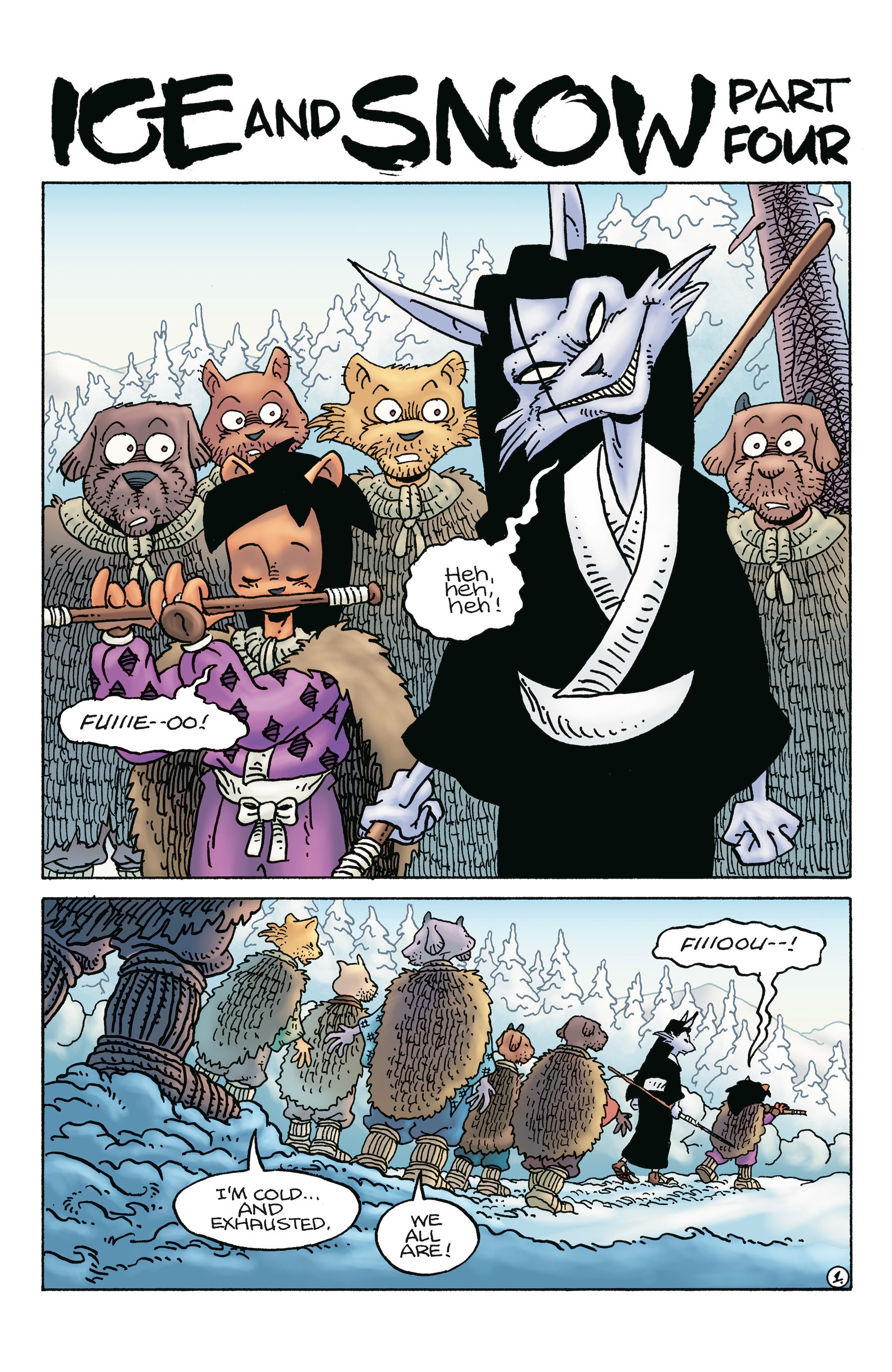 Usagi Yojimbo: Ice and Snow (2023-) issue 4 - Page 3