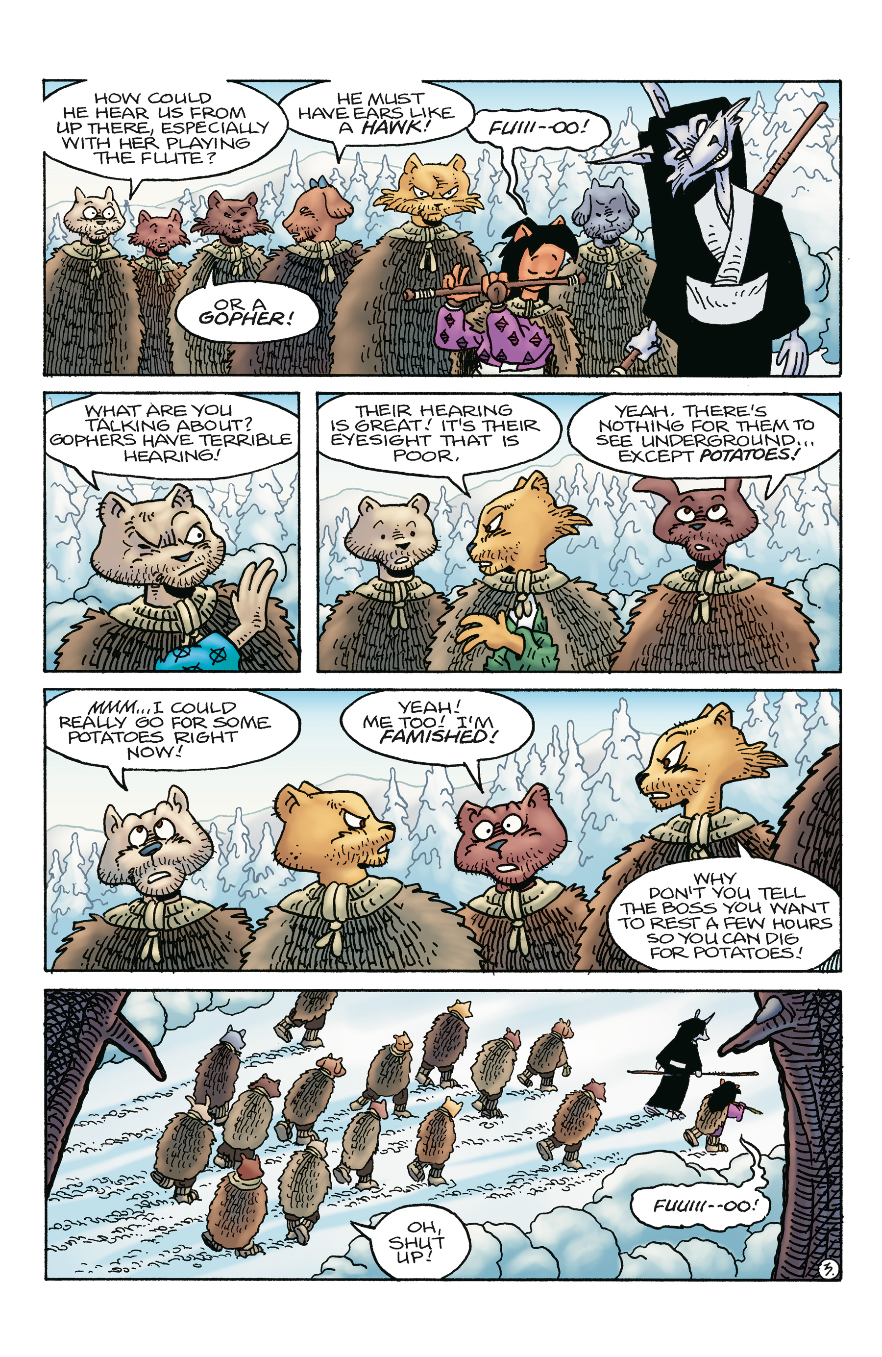 Usagi Yojimbo: Ice and Snow (2023-) issue 4 - Page 5