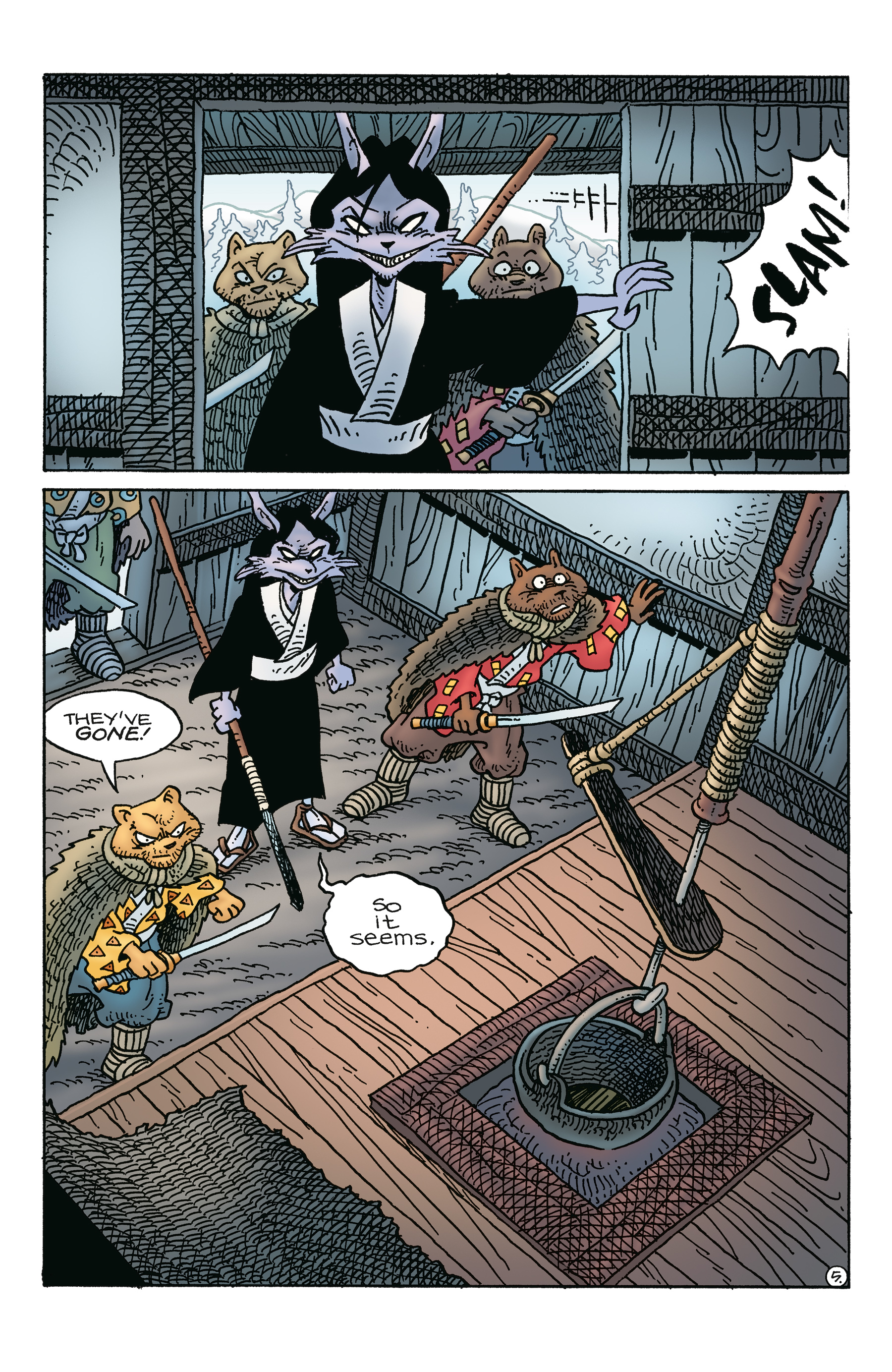 Usagi Yojimbo: Ice and Snow (2023-) issue 4 - Page 7