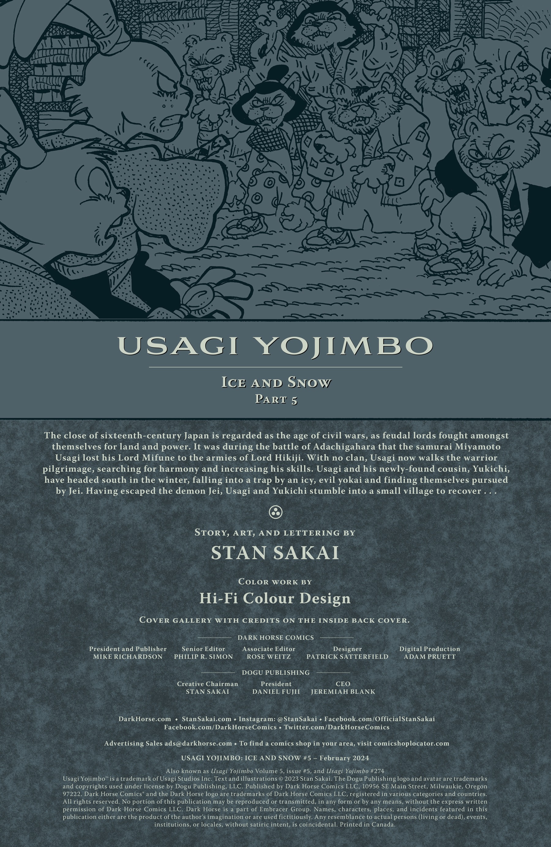 Usagi Yojimbo: Ice and Snow (2023-): Chapter 5 - Page 2