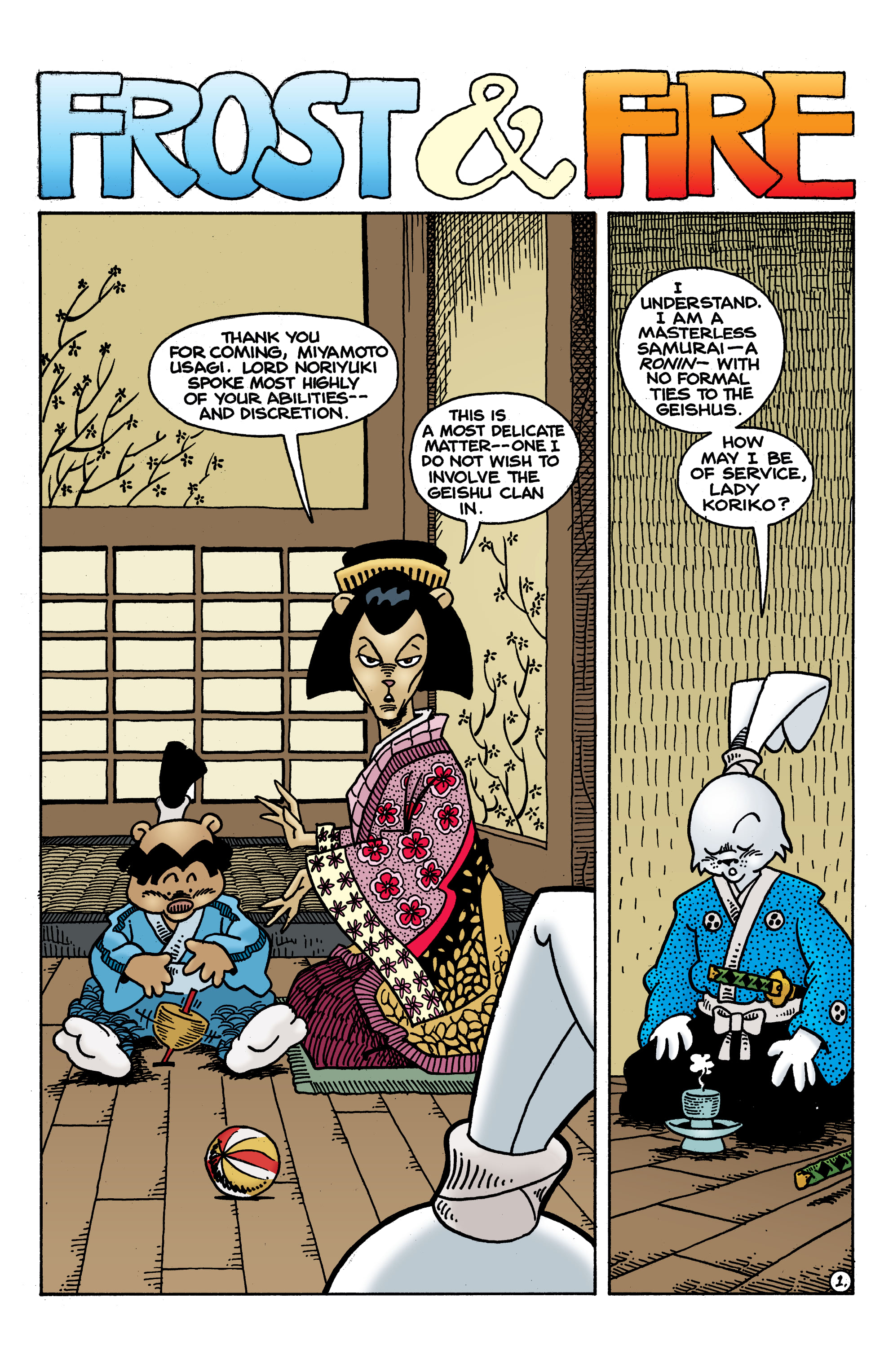 Usagi Yojimbo: Lone Goat and Kid (2022-): Chapter 1 - Page 3