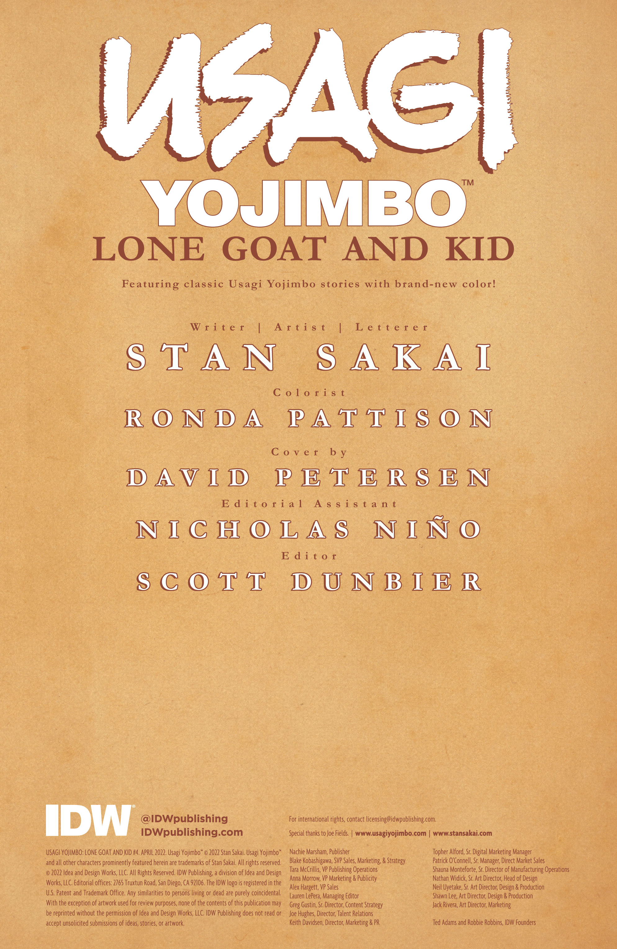 Usagi Yojimbo: Lone Goat and Kid (2022-): Chapter 4 - Page 2