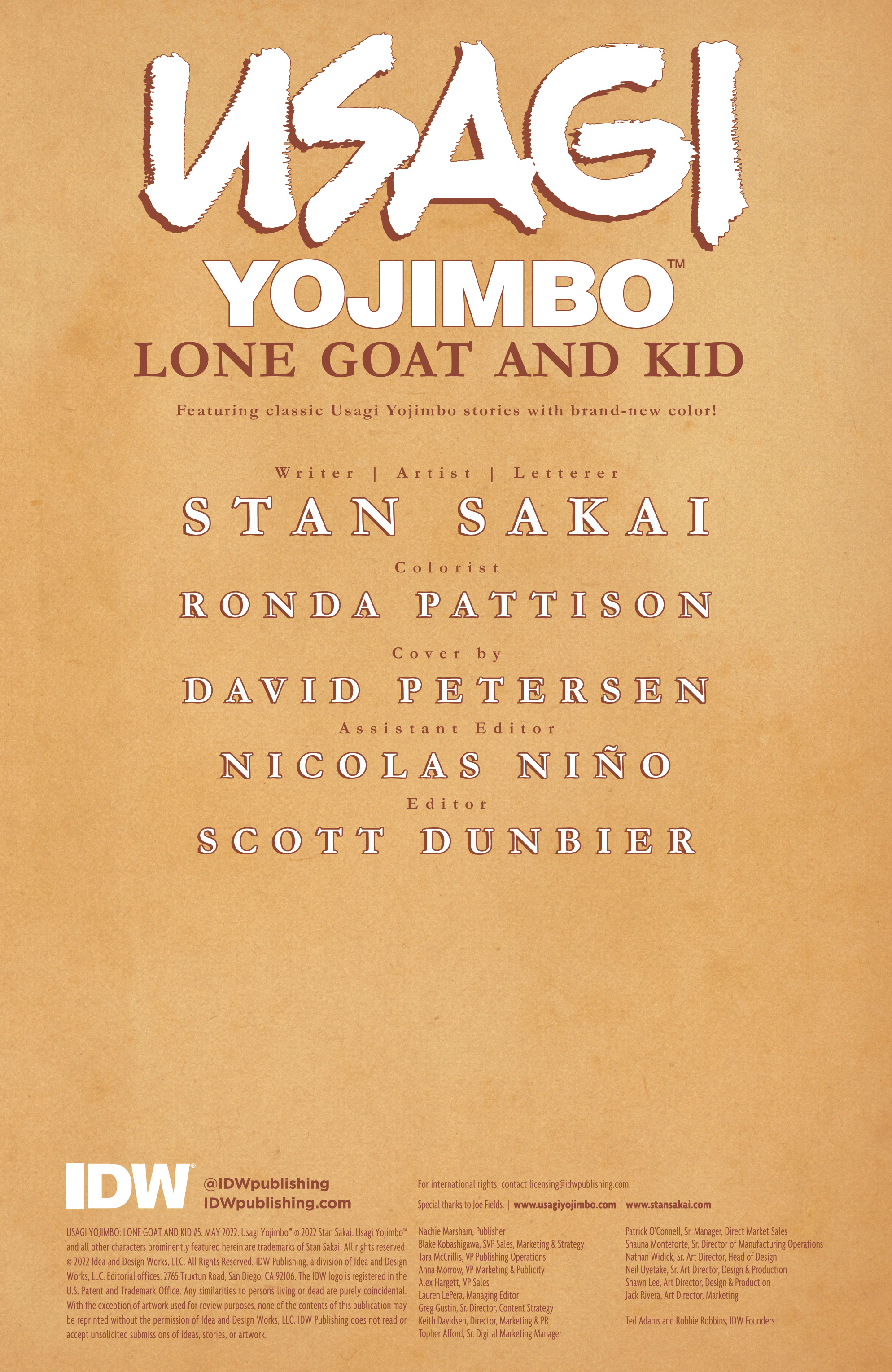 Usagi Yojimbo: Lone Goat and Kid (2022-): Chapter 5 - Page 2