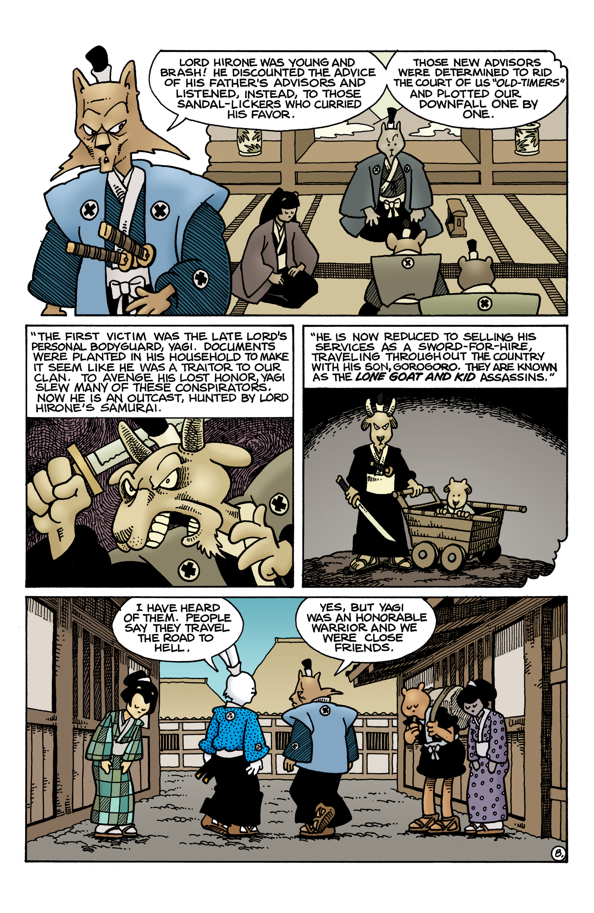 Usagi Yojimbo: Lone Goat and Kid (2022-) issue 5 - Page 10