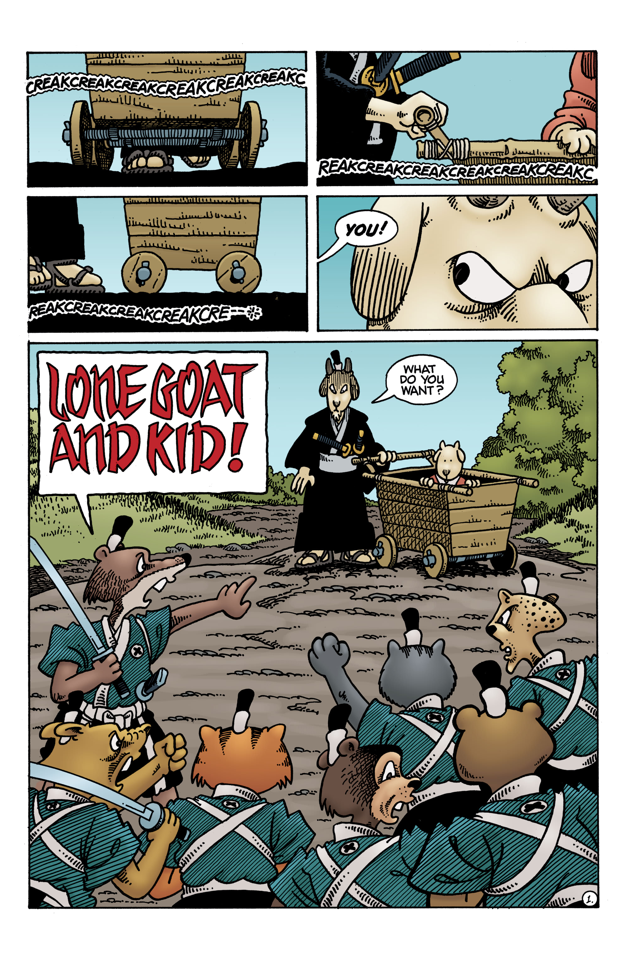 Usagi Yojimbo: Lone Goat and Kid (2022-): Chapter 6 - Page 3