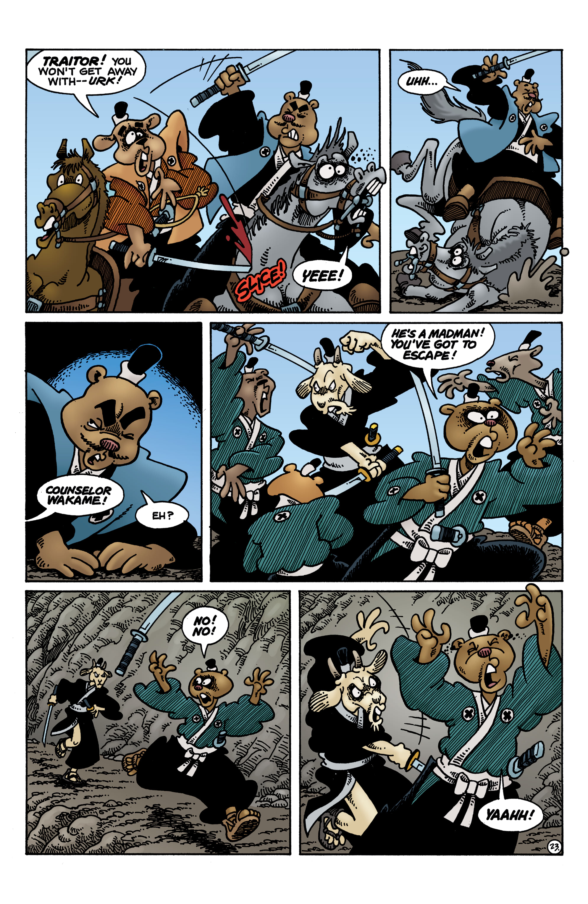 Usagi Yojimbo: Lone Goat and Kid (2022-) issue 6 - Page 25