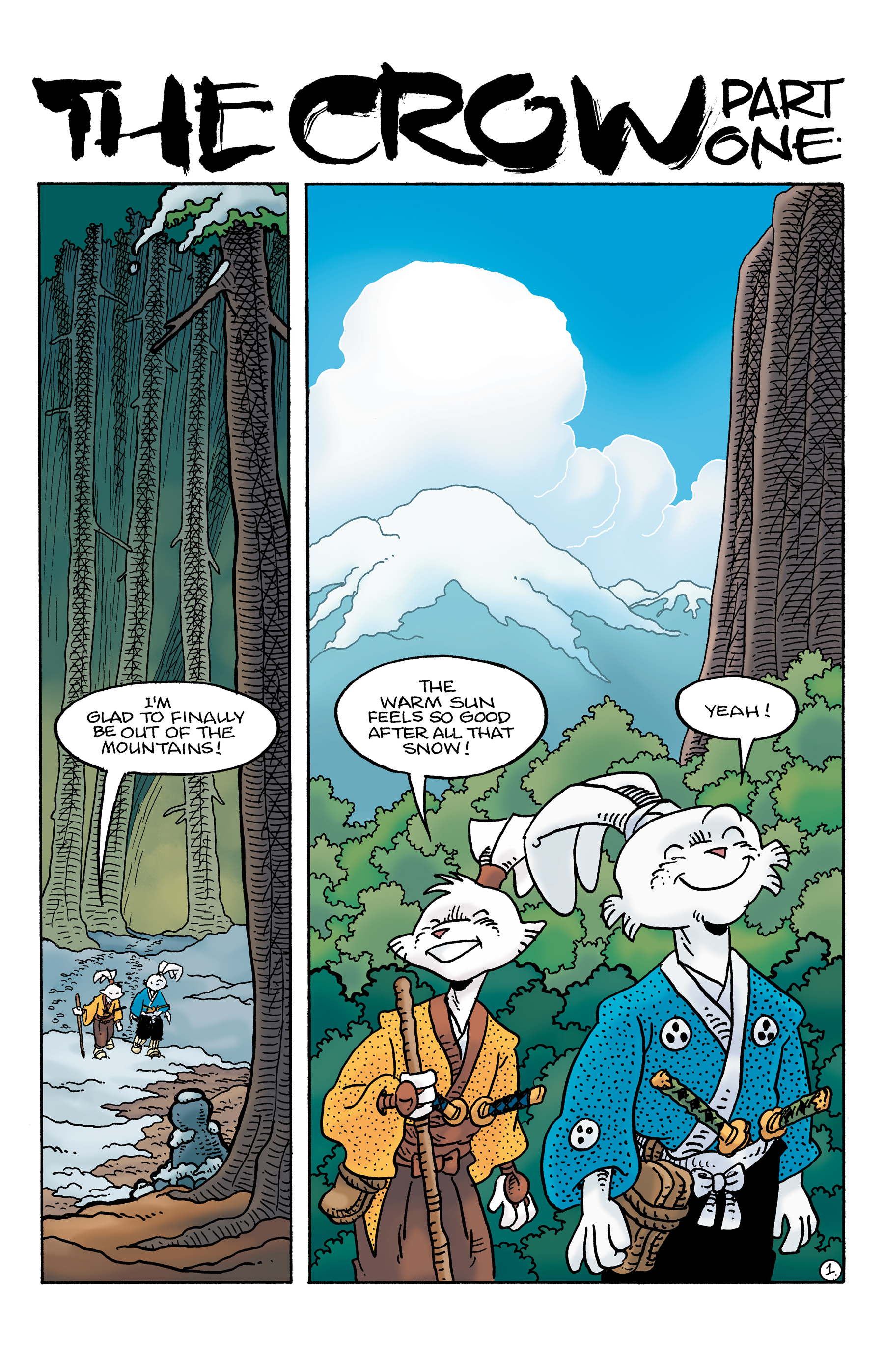 Usagi Yojimbo: The Crow (2024-) issue 1 - Page 3