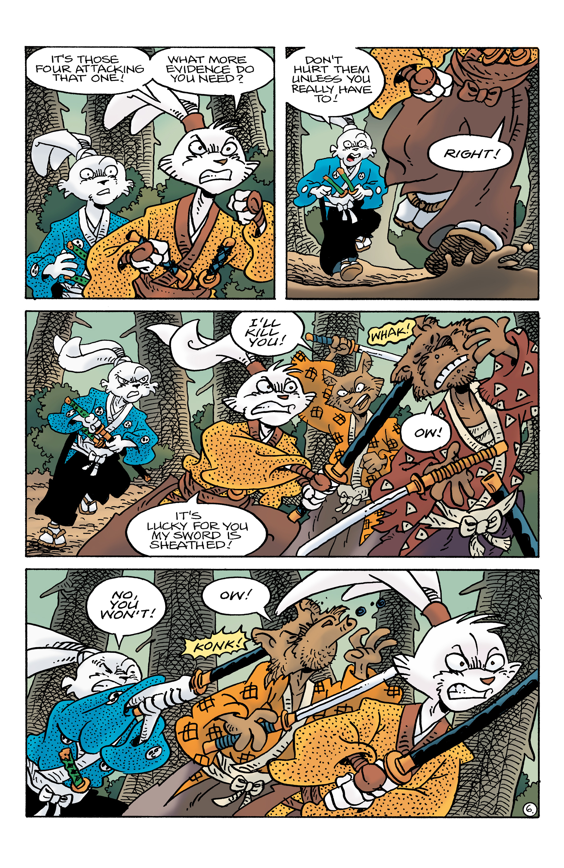 Usagi Yojimbo: The Crow (2024-) issue 1 - Page 8