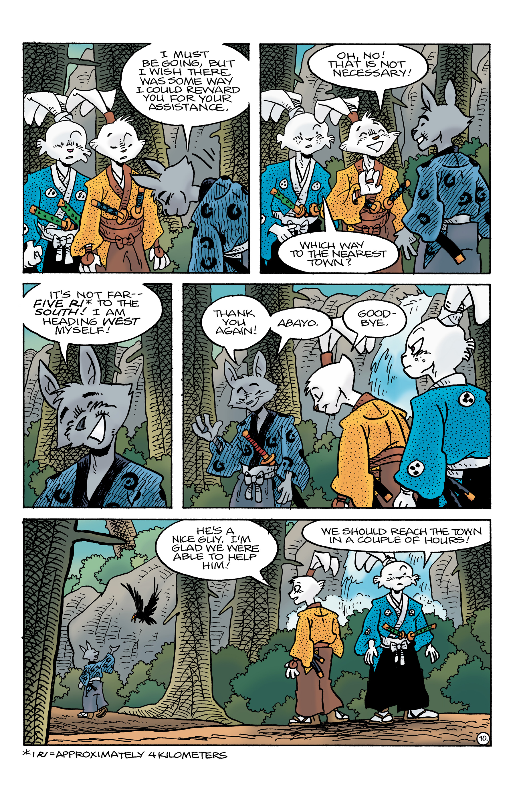 Usagi Yojimbo: The Crow (2024-) issue 1 - Page 12