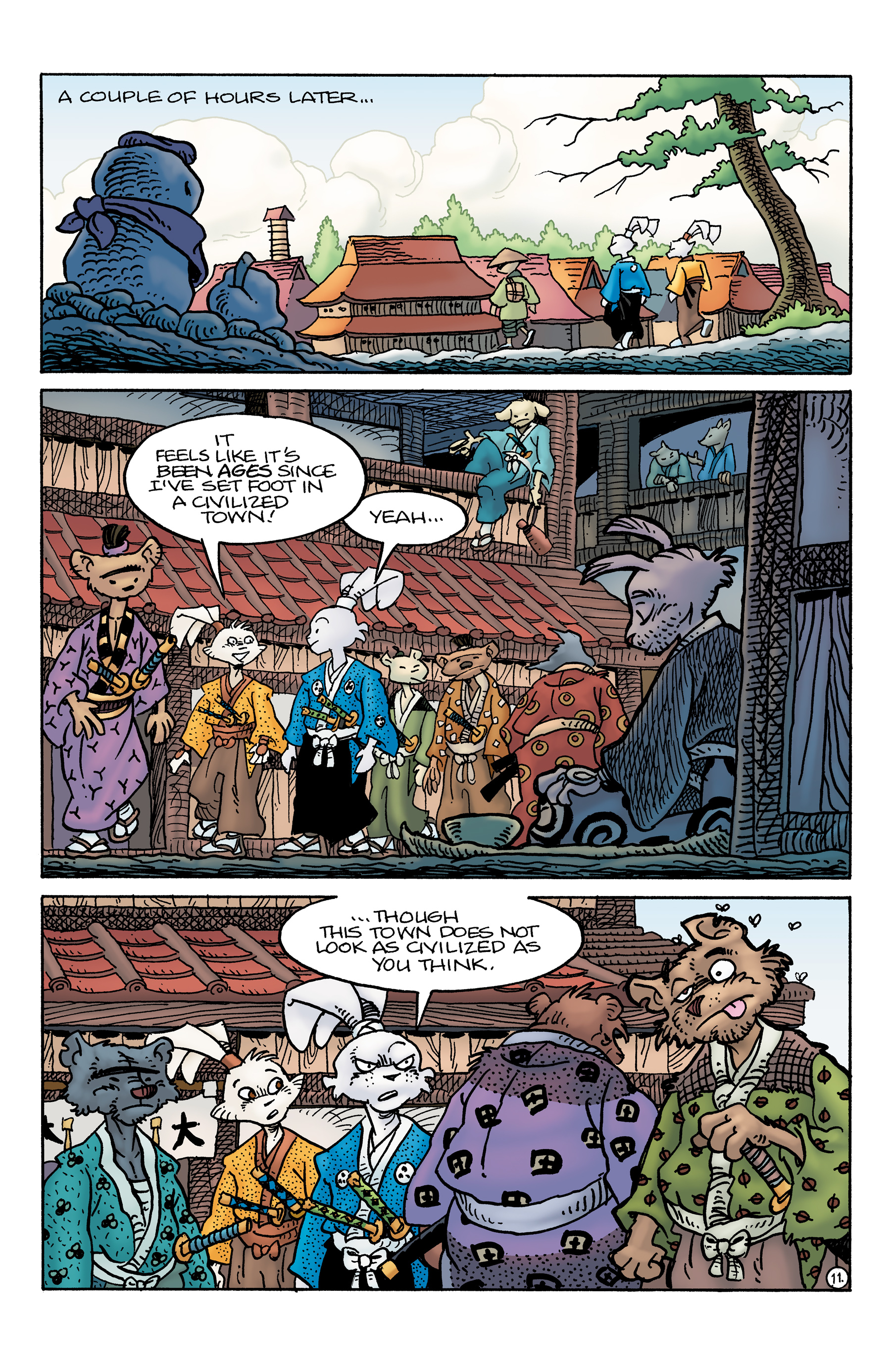 Usagi Yojimbo: The Crow (2024-) issue 1 - Page 13