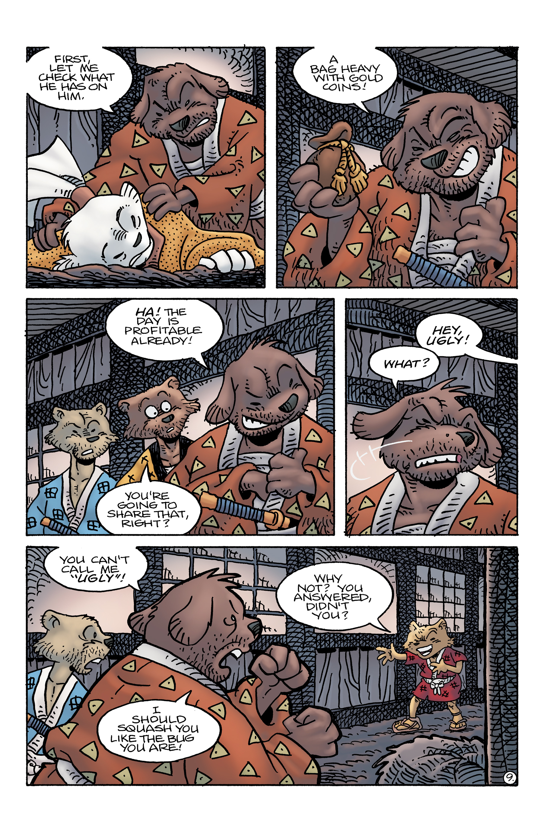 Usagi Yojimbo: The Crow (2024-) issue 2 - Page 9