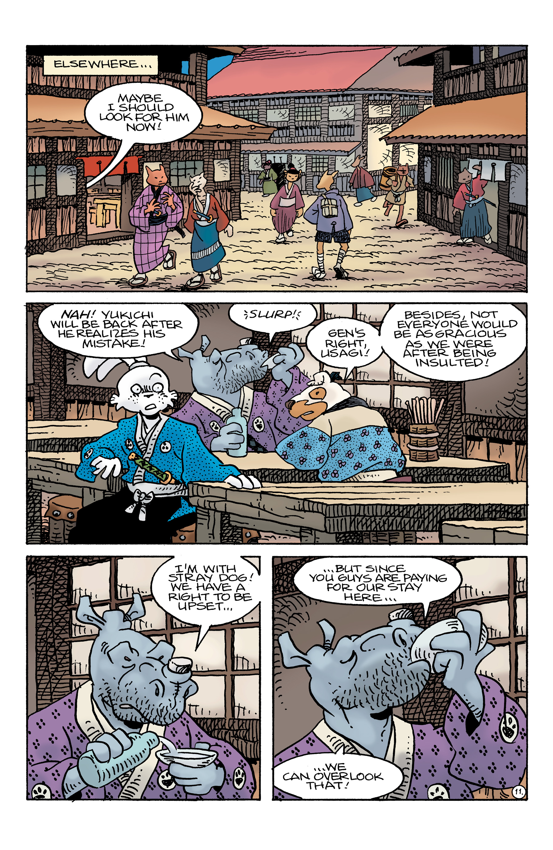 Usagi Yojimbo: The Crow (2024-) issue 2 - Page 11