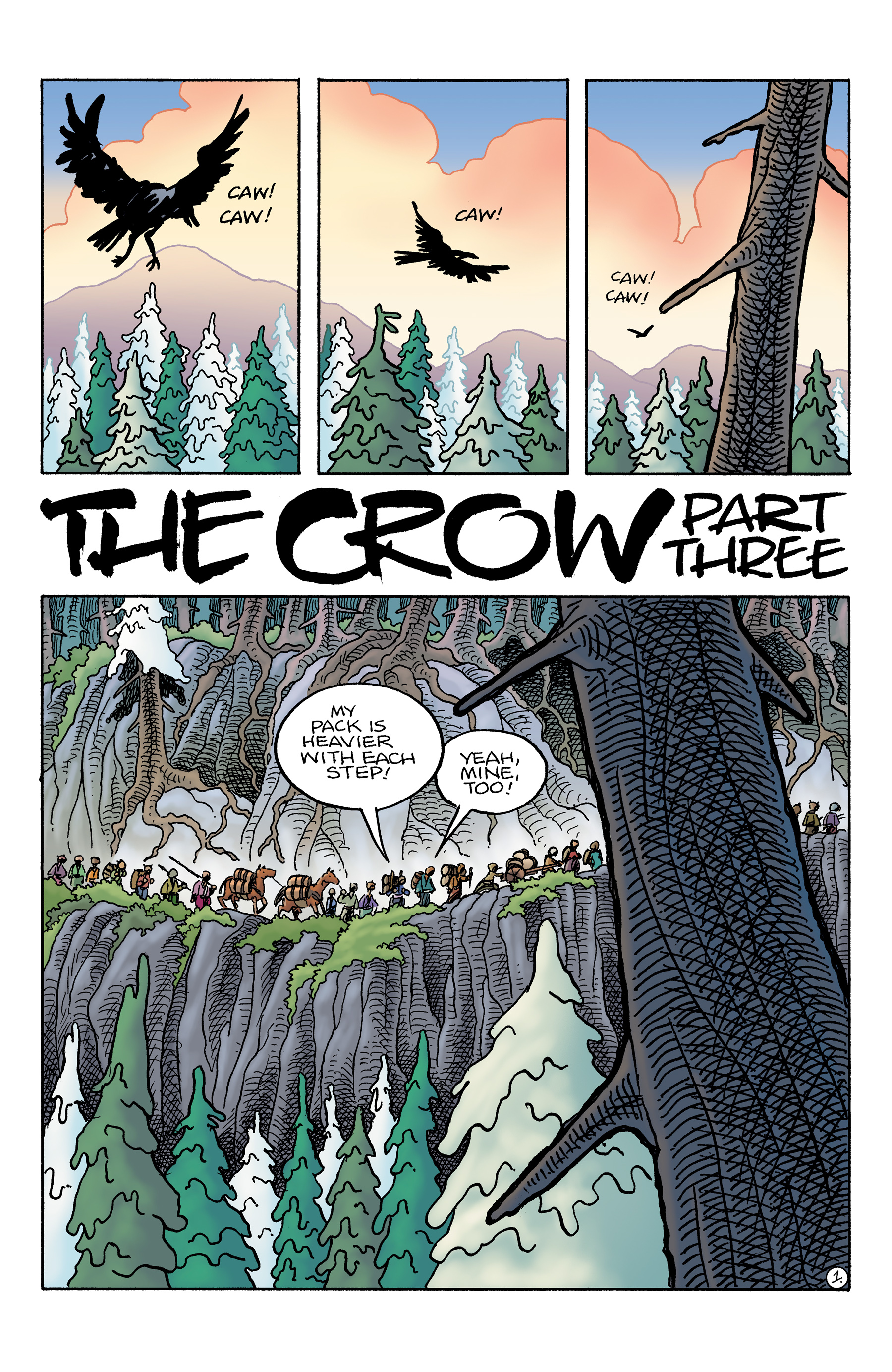 Usagi Yojimbo: The Crow (2024-) issue 3 - Page 3