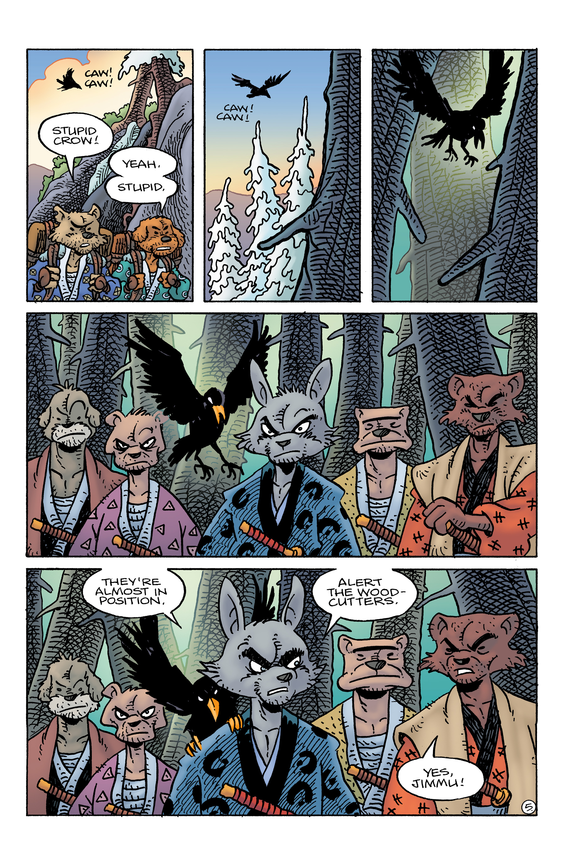 Usagi Yojimbo: The Crow (2024-) issue 3 - Page 6