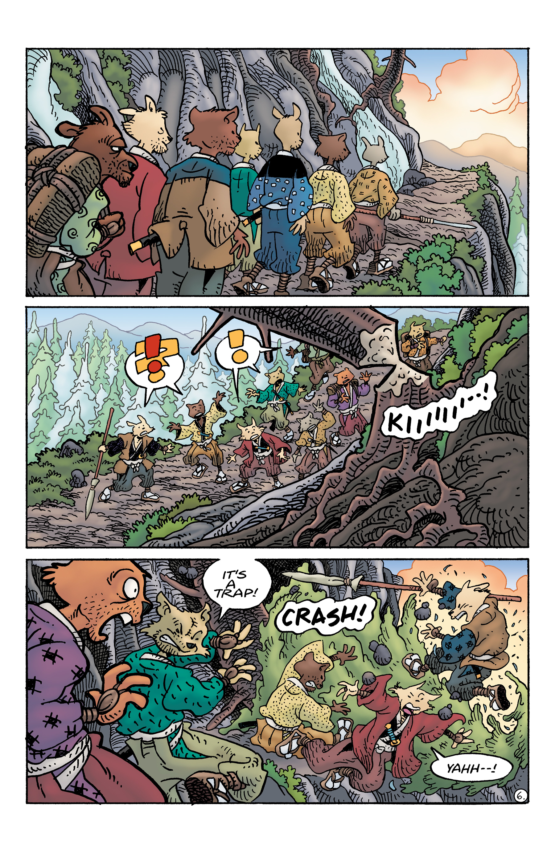 Usagi Yojimbo: The Crow (2024-) issue 3 - Page 7