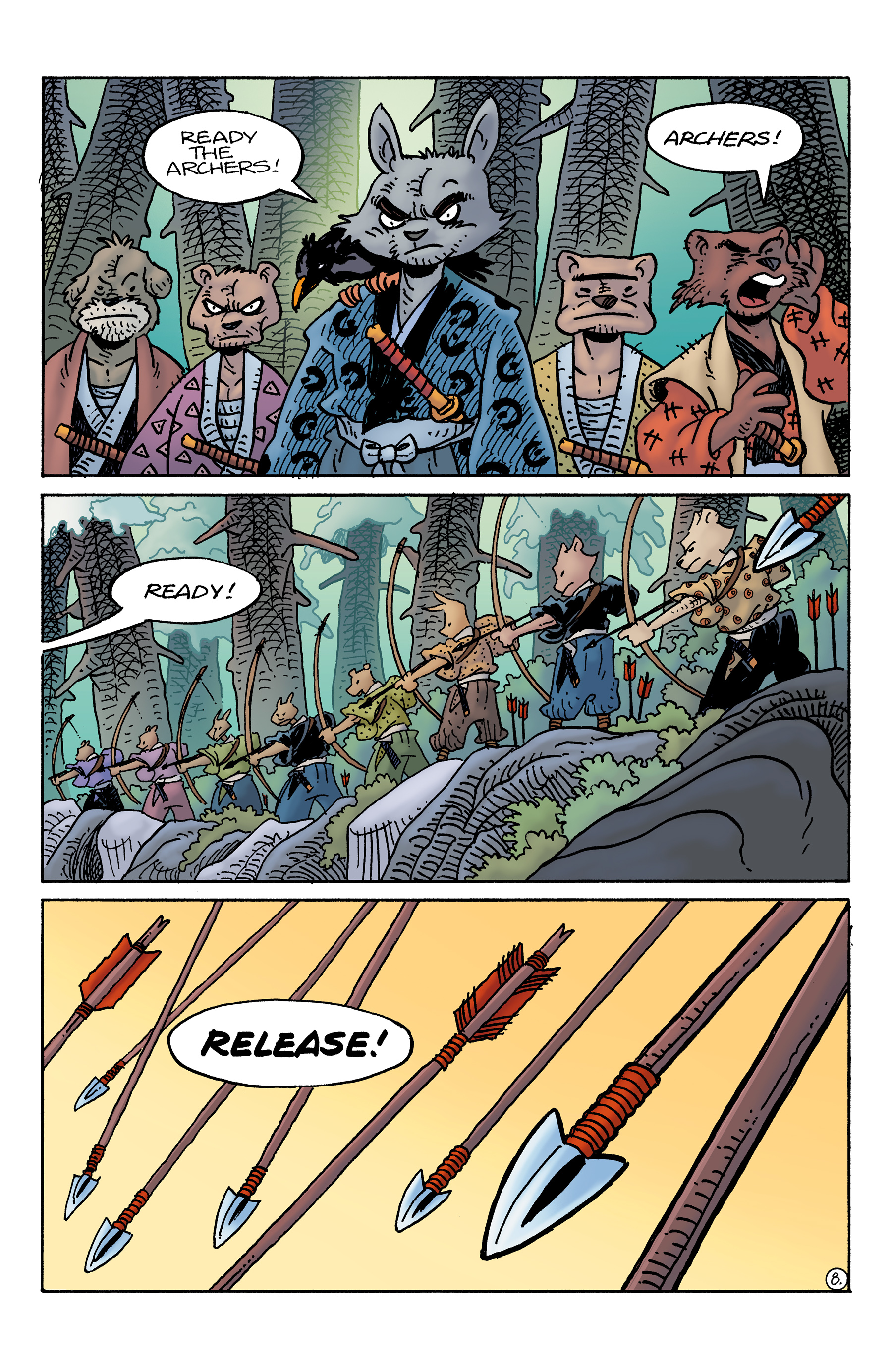 Usagi Yojimbo: The Crow (2024-) issue 3 - Page 9