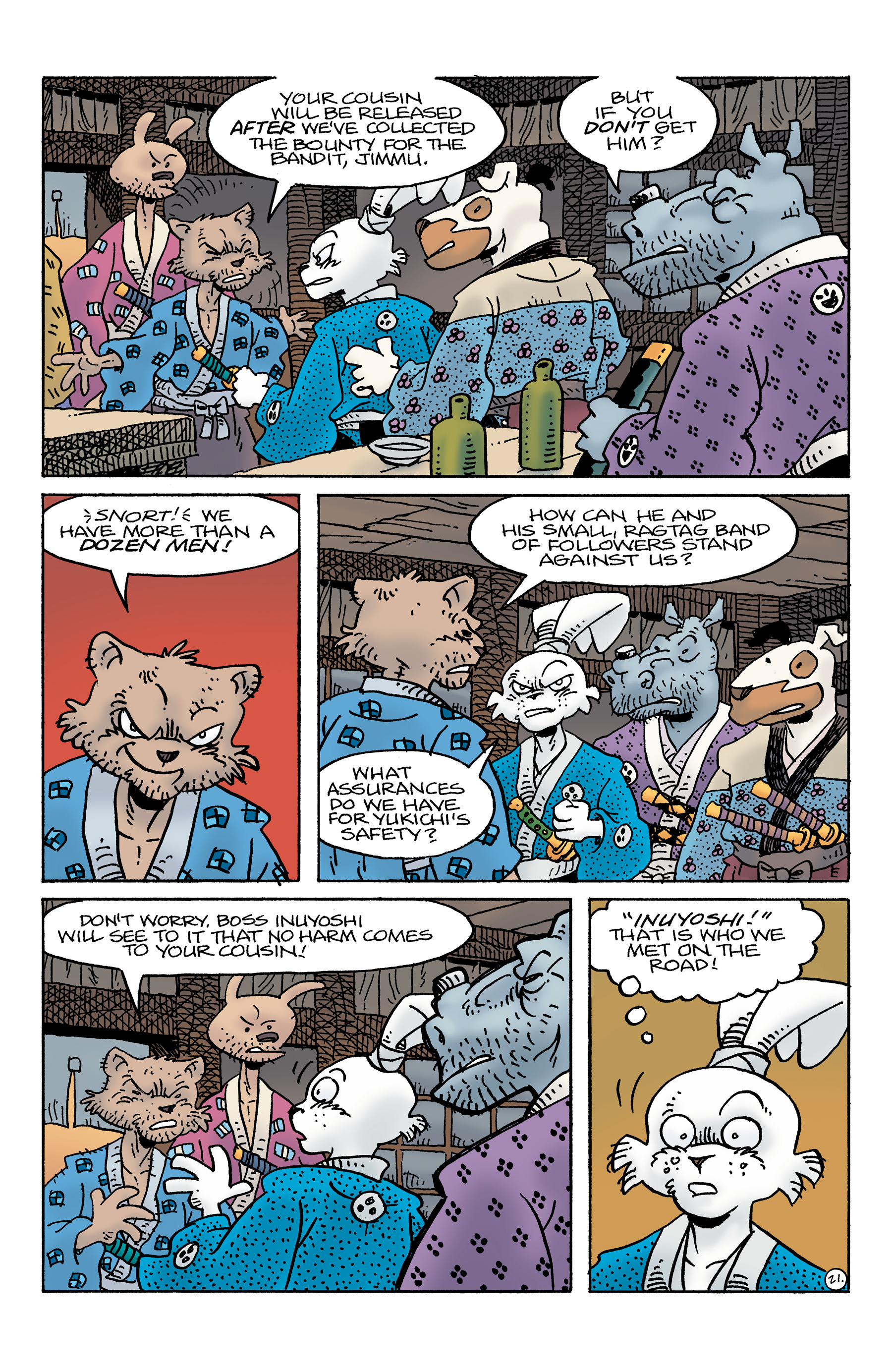 Usagi Yojimbo: The Crow (2024-) issue 3 - Page 22